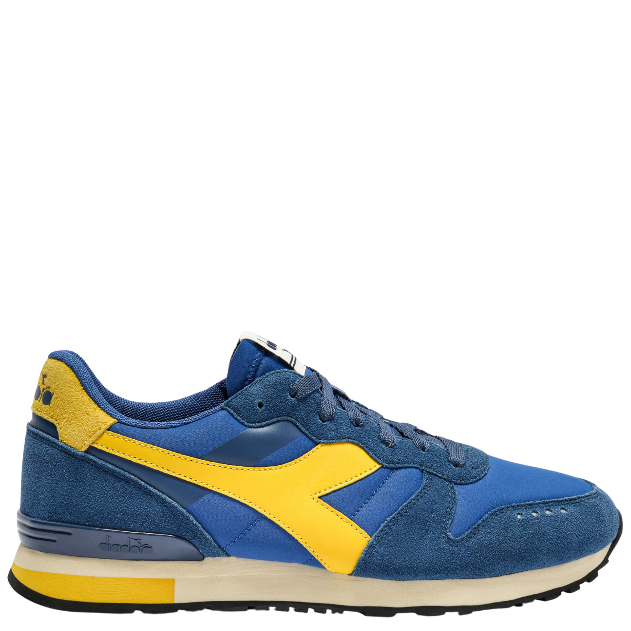 Mens Diadora Dutch Blue Camaro M2 Smooth Trainers