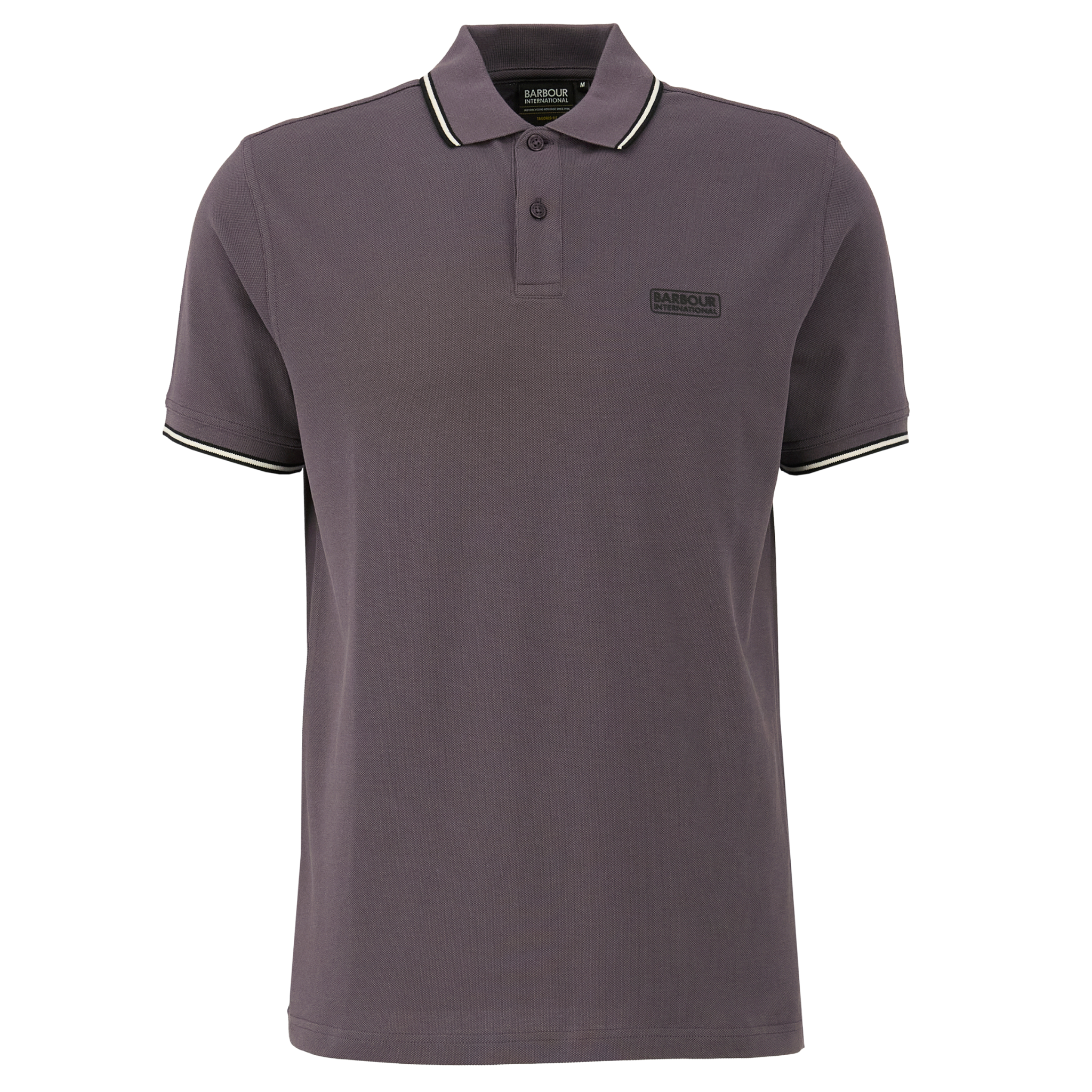 Mens Barbour International Aluminium Evan S/s Polo Shirt