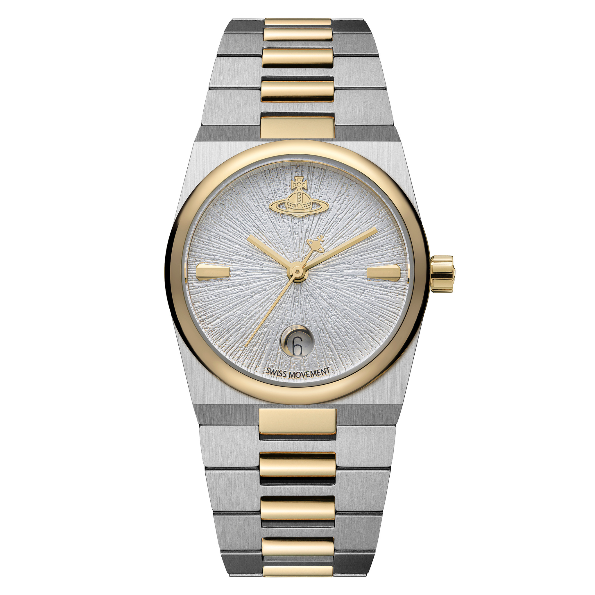 Womens Vivienne Westwood Silver/Gold The Hoxton Watch