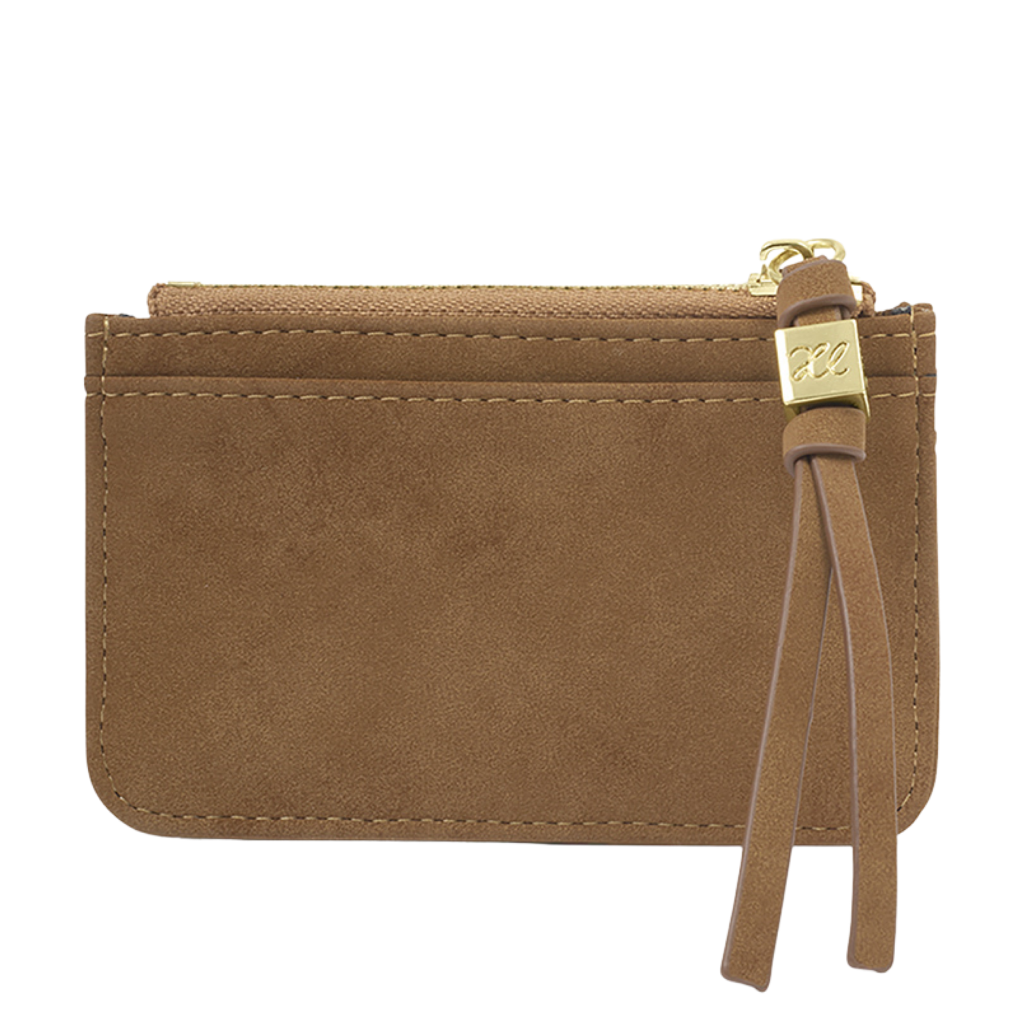 Womens Katie Loxton Caramel Suedette Gift Boxed Coin & Cardholder