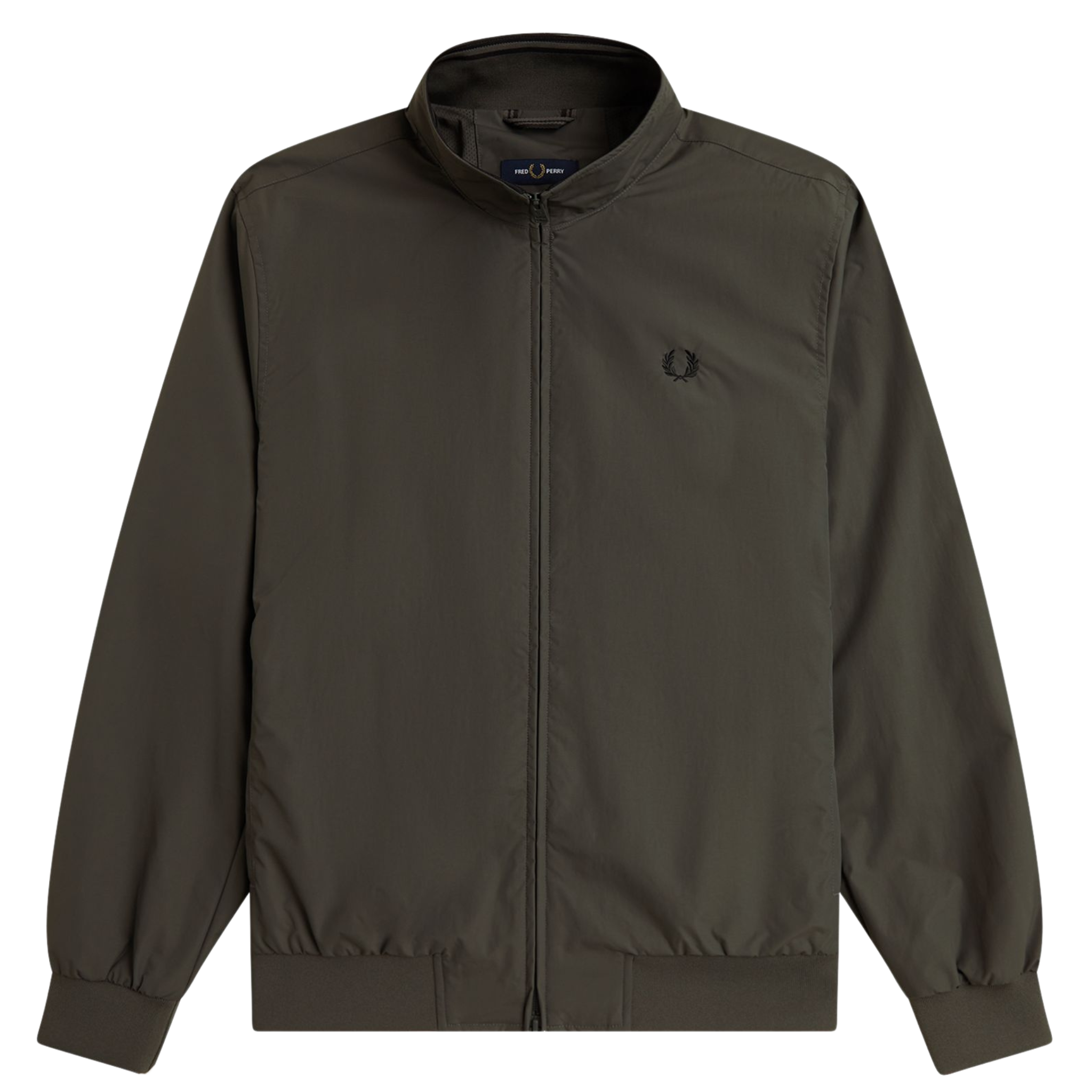 Mens Fred Perry Field Green/Black The Brentham Jacket