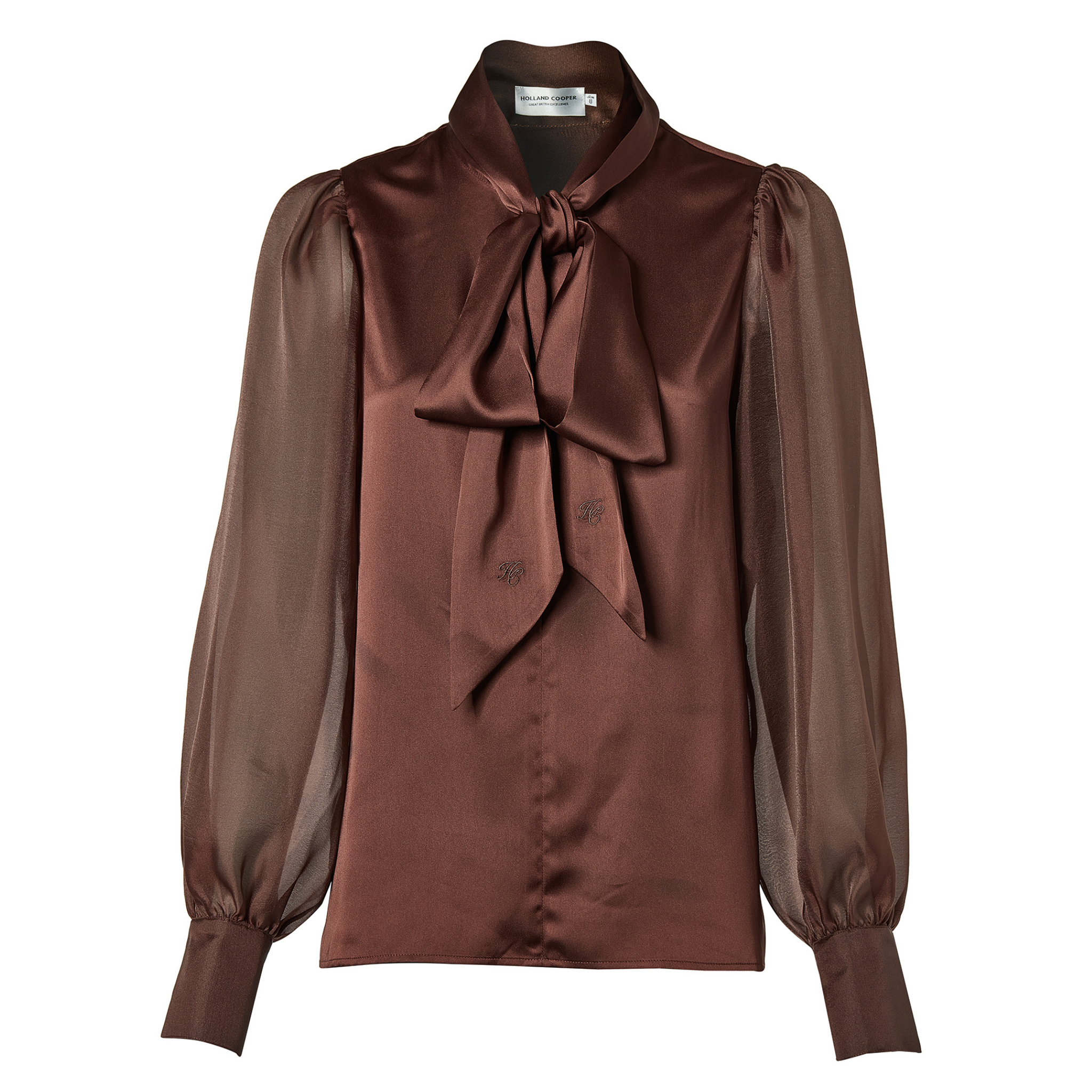 Womens Holland Cooper Chocolate Ariella Blouse