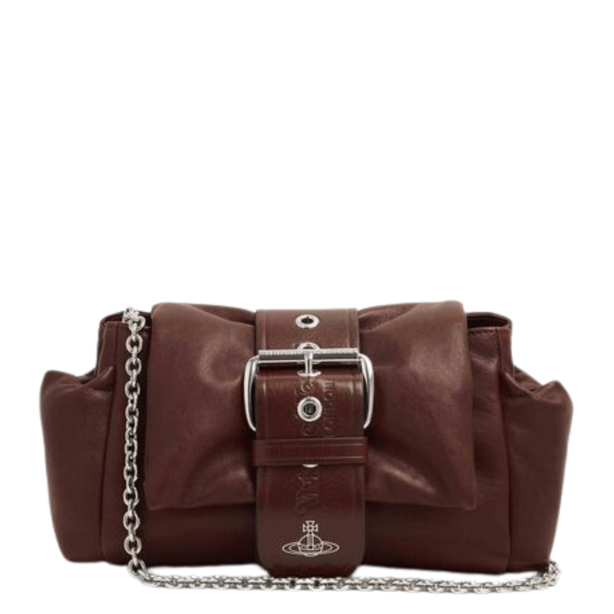 Womens Vivienne Westwood Chestnut Hazel Treasure Shoulder Bag