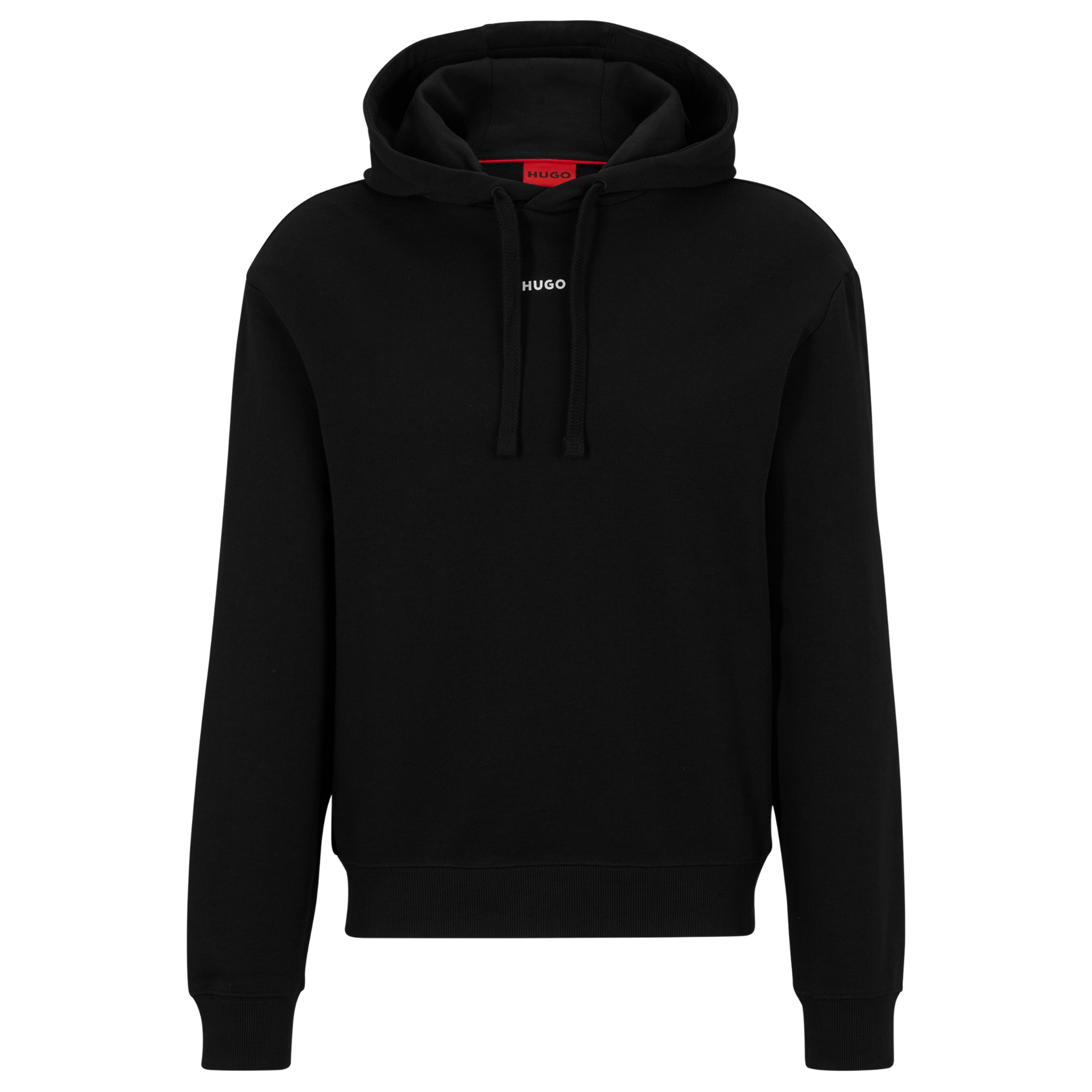 Mens HUGO Black Dapo Hoodie