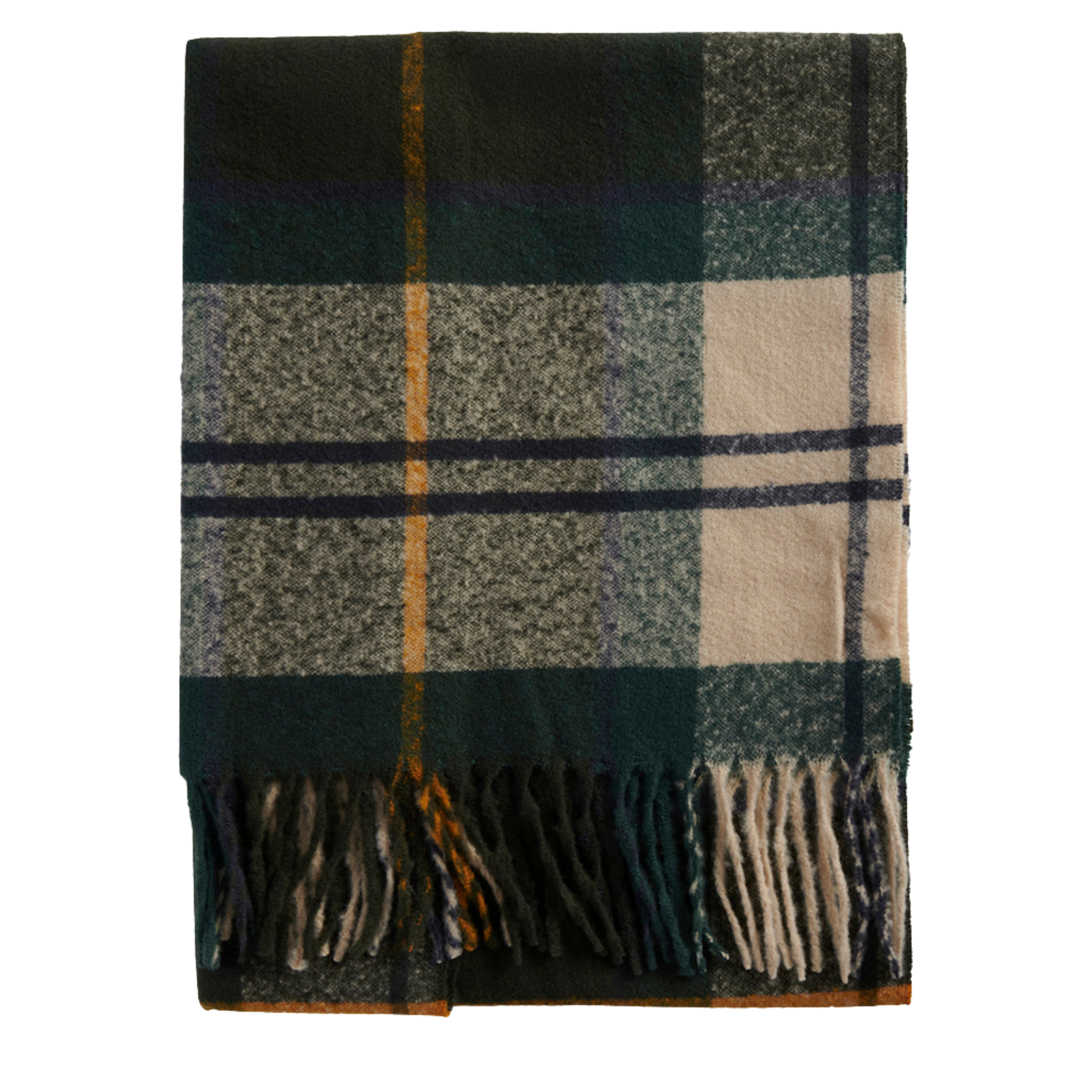 Womens Barbour Ancient Tartan Deanna Boucle Scarf