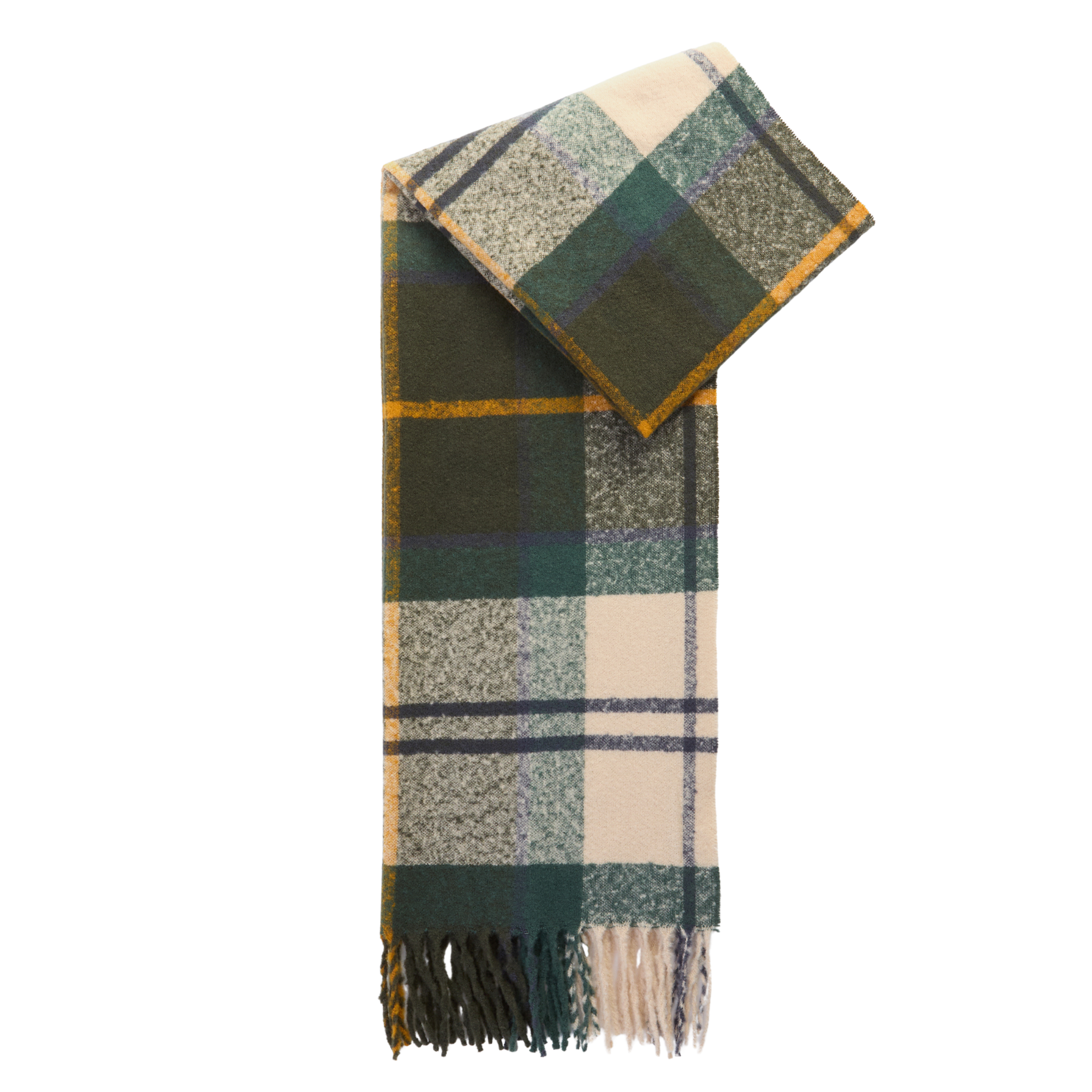 Womens Barbour Ancient Tartan Deanna Boucle Scarf