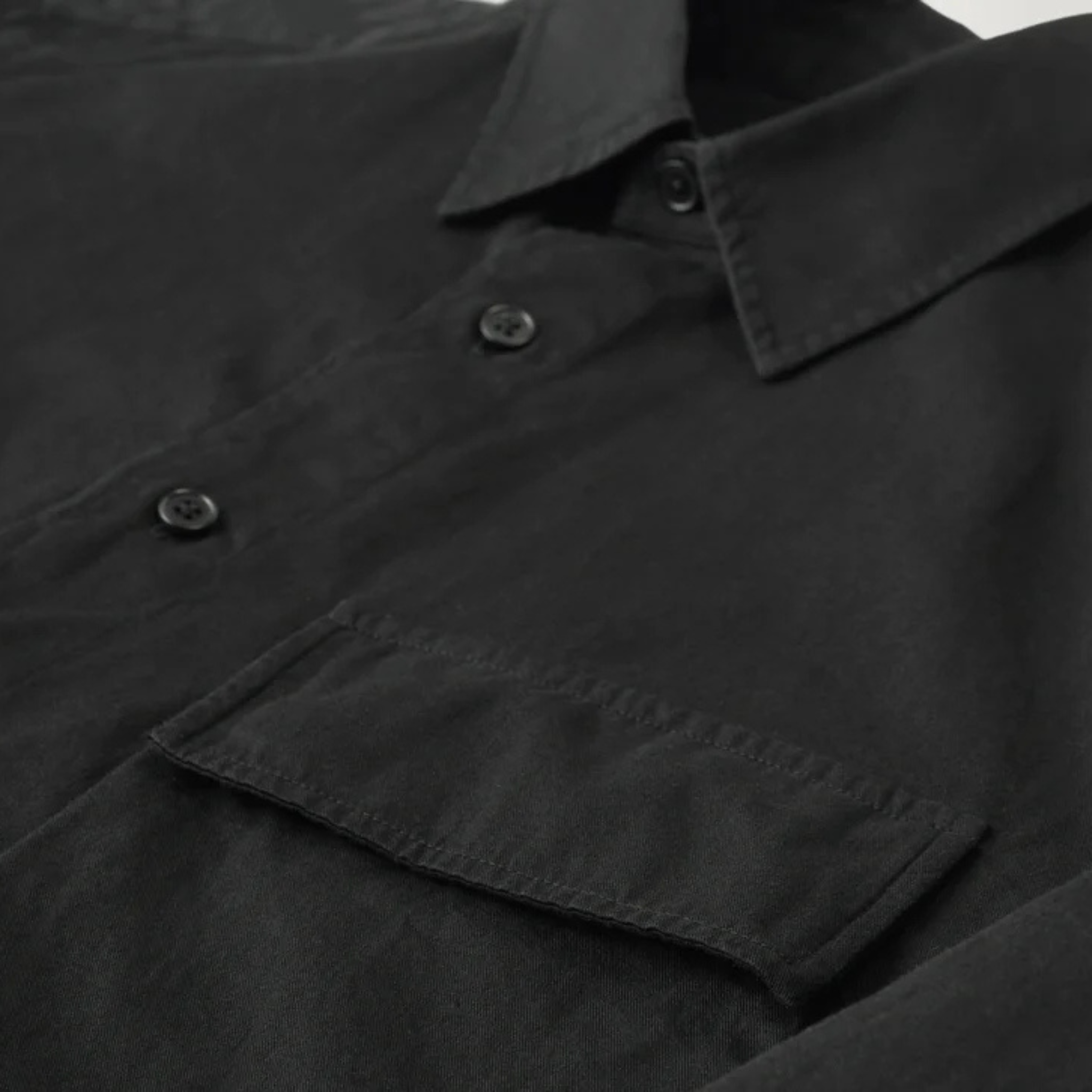 Mens Belstaff Black Scale L/s Shirt