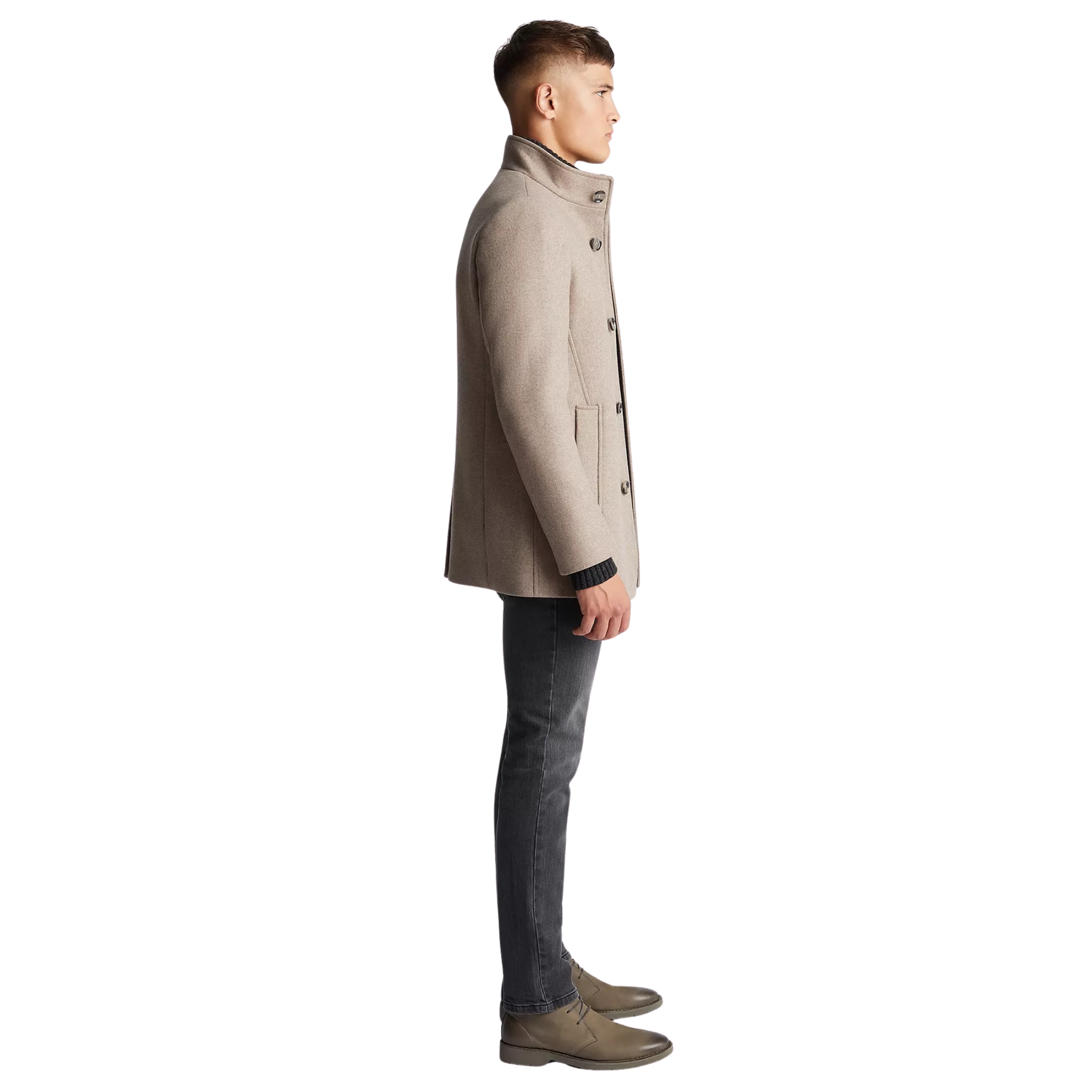 Mens Remus Uomo Fawn Jonah Coat