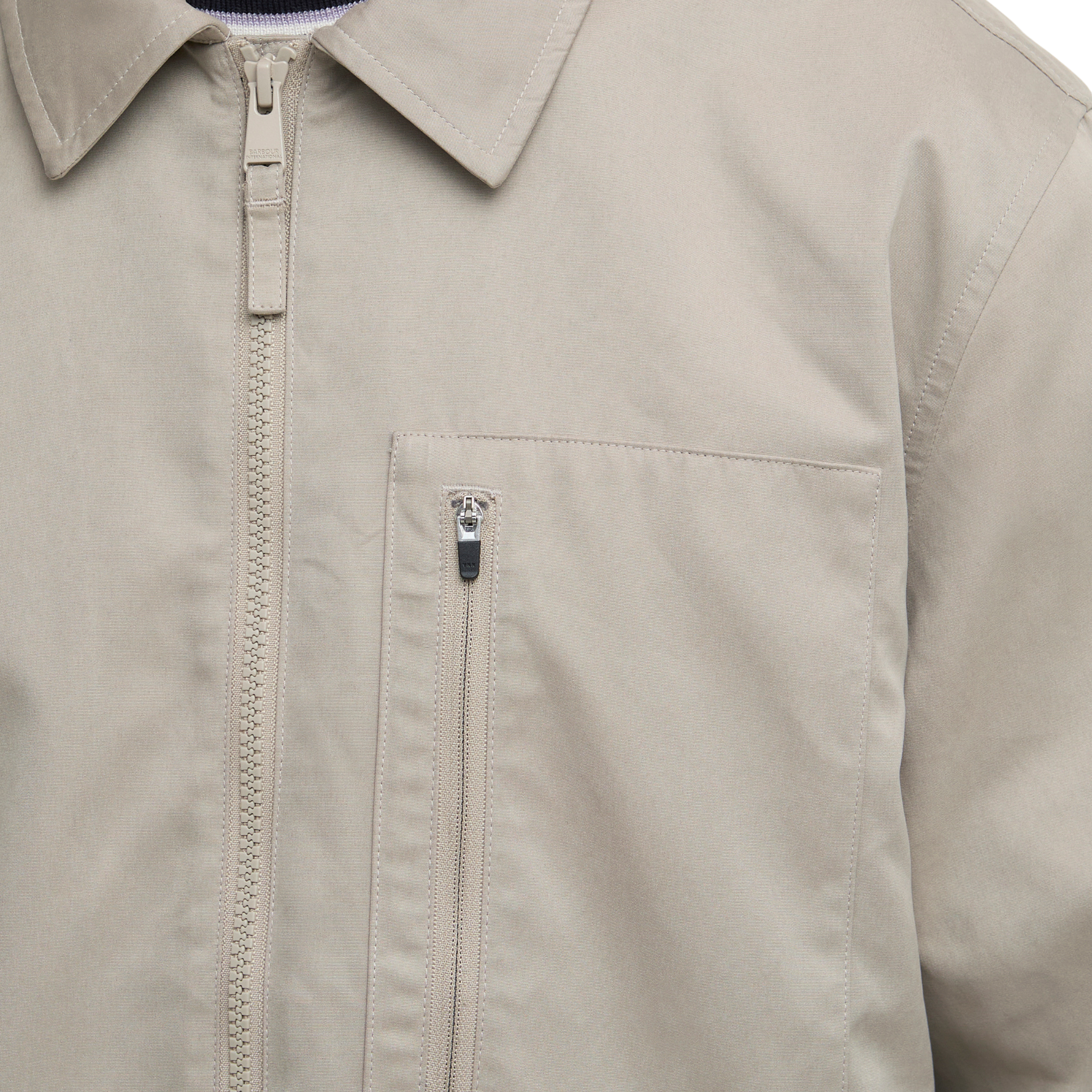Mens Barbour International Concrete Coil Overshirt