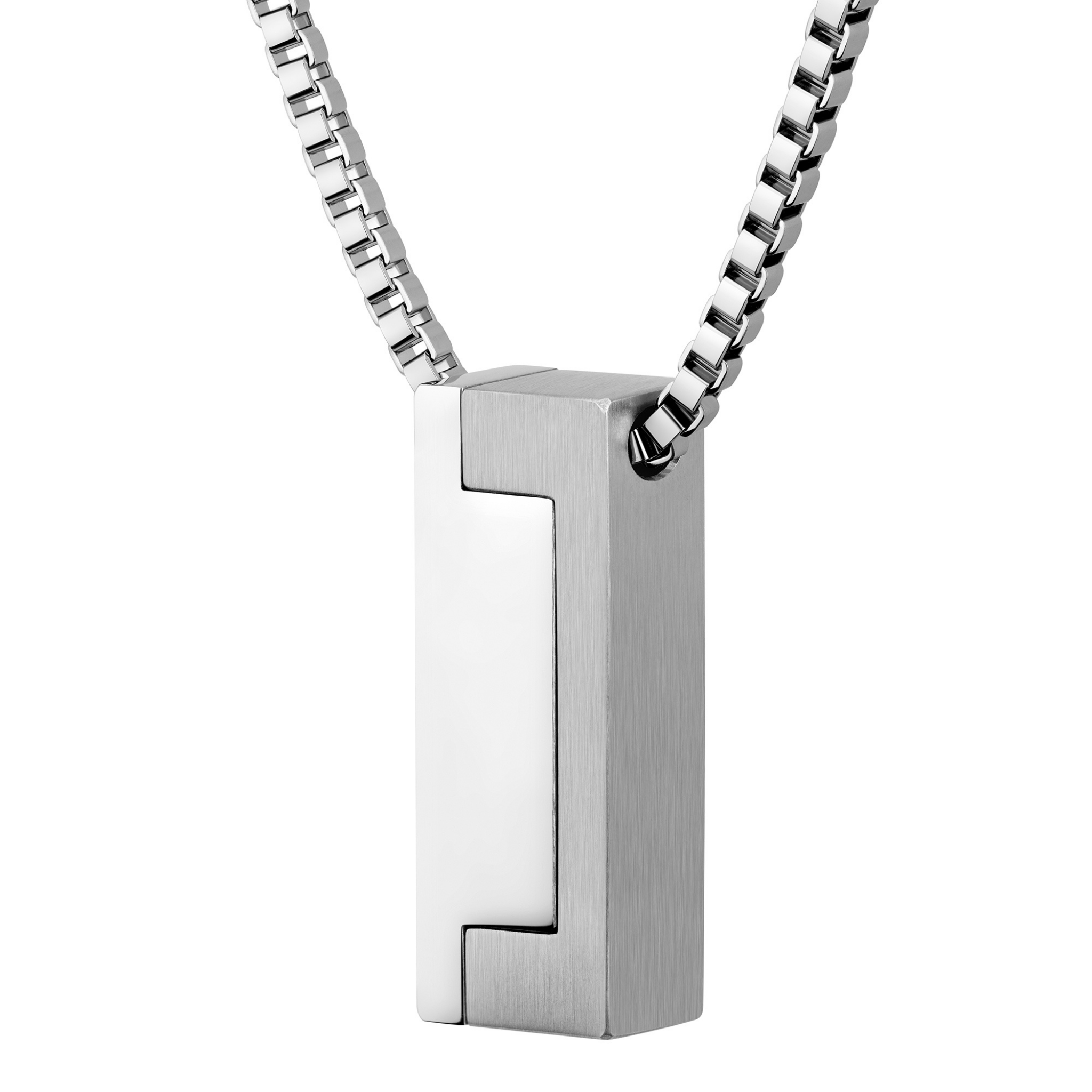 Mens BOSS Stainless Steel Candor Necklace