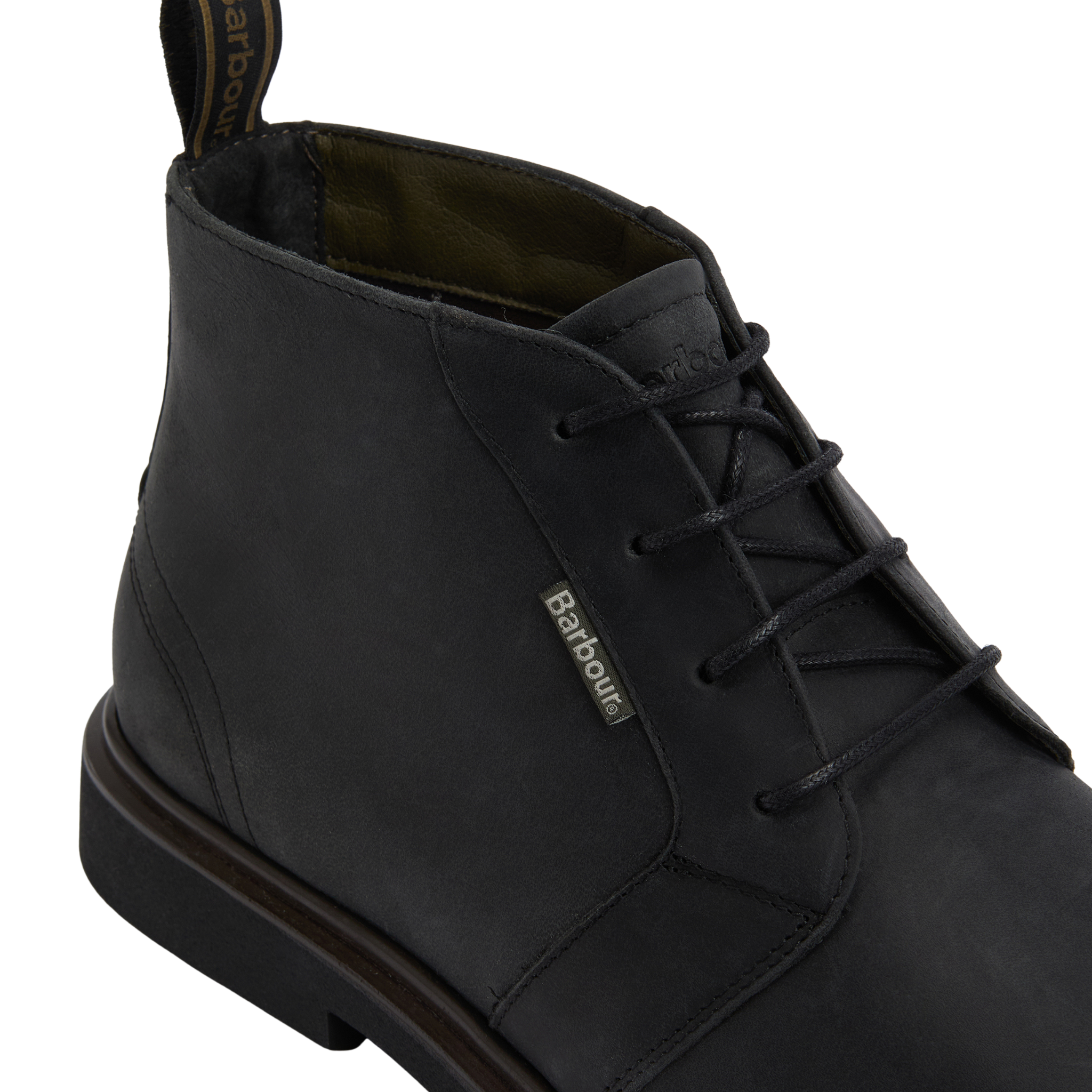 Mens Barbour Black Meays Chukka Boots