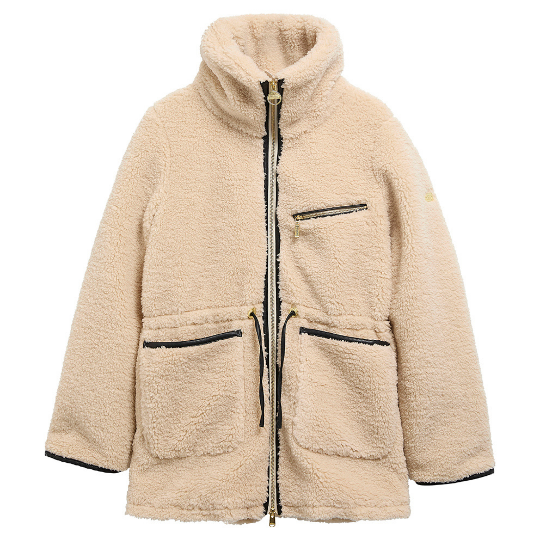 Womens Barbour International Jasmine Kemora Fleece Casual Jacket