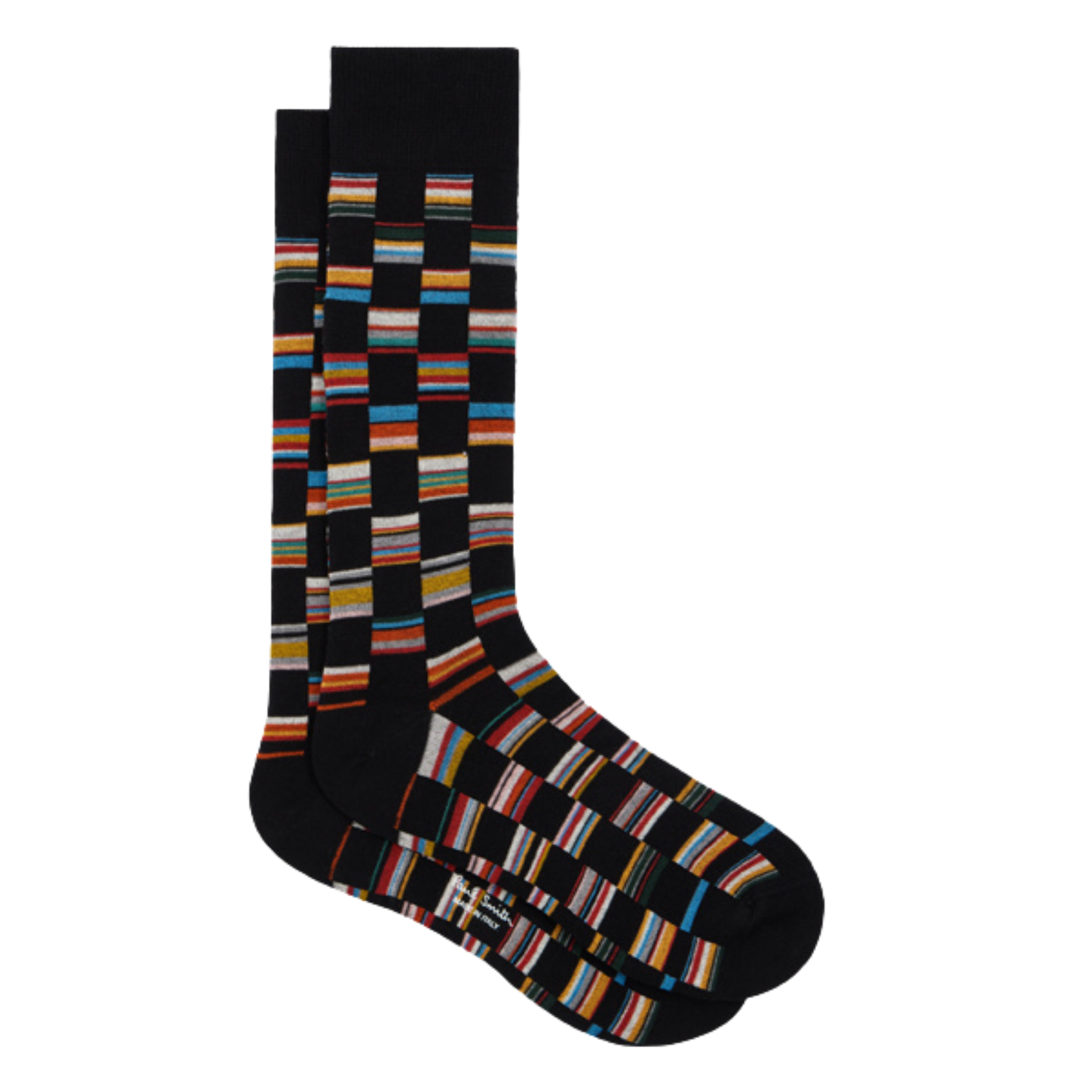 Mens Paul Smith Signature Stripe Check Laurel Socks