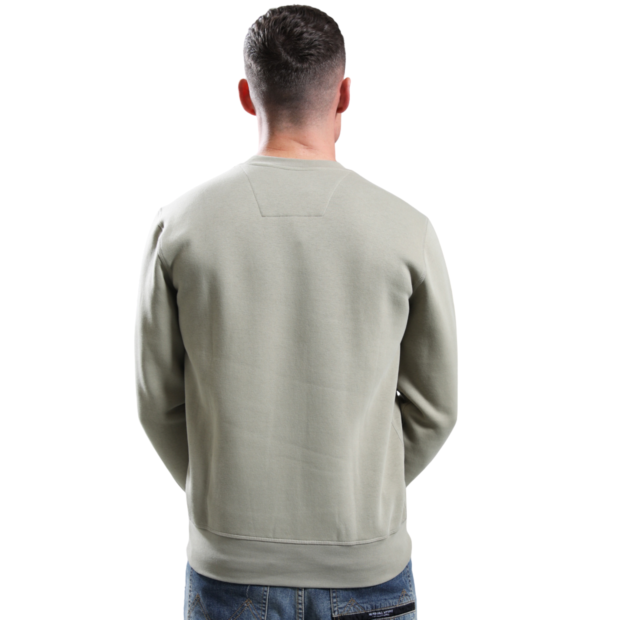 Mens Marshall Artist Dark Stone Marchio Crew Sweatshirt
