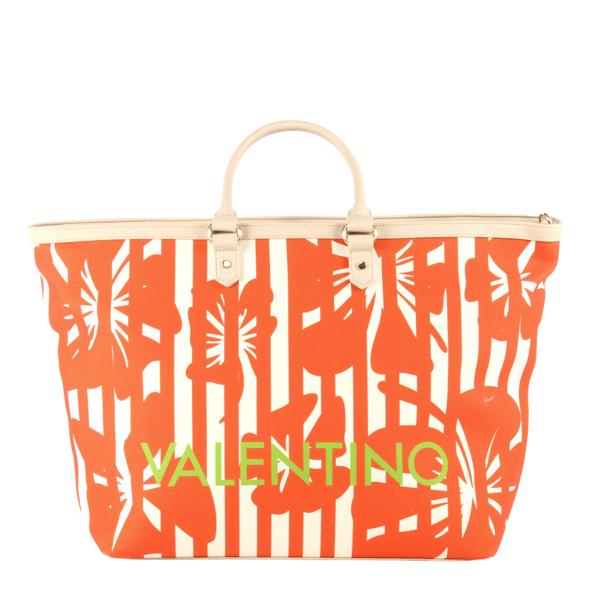 Womens Valentino Arancia Kore Large Shopper Bag