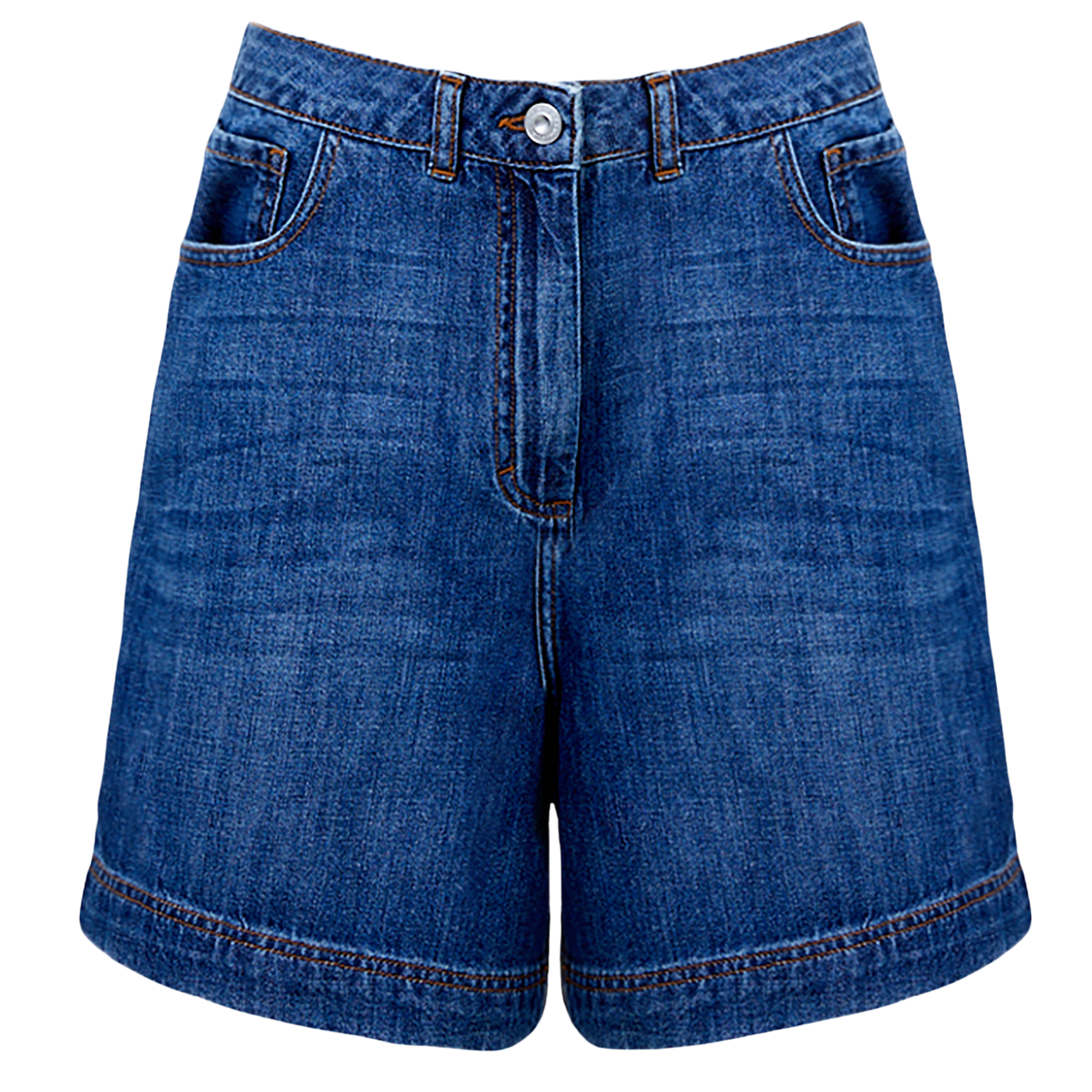 Womens French Connection Vintage Wash Finley Denim Shorts
