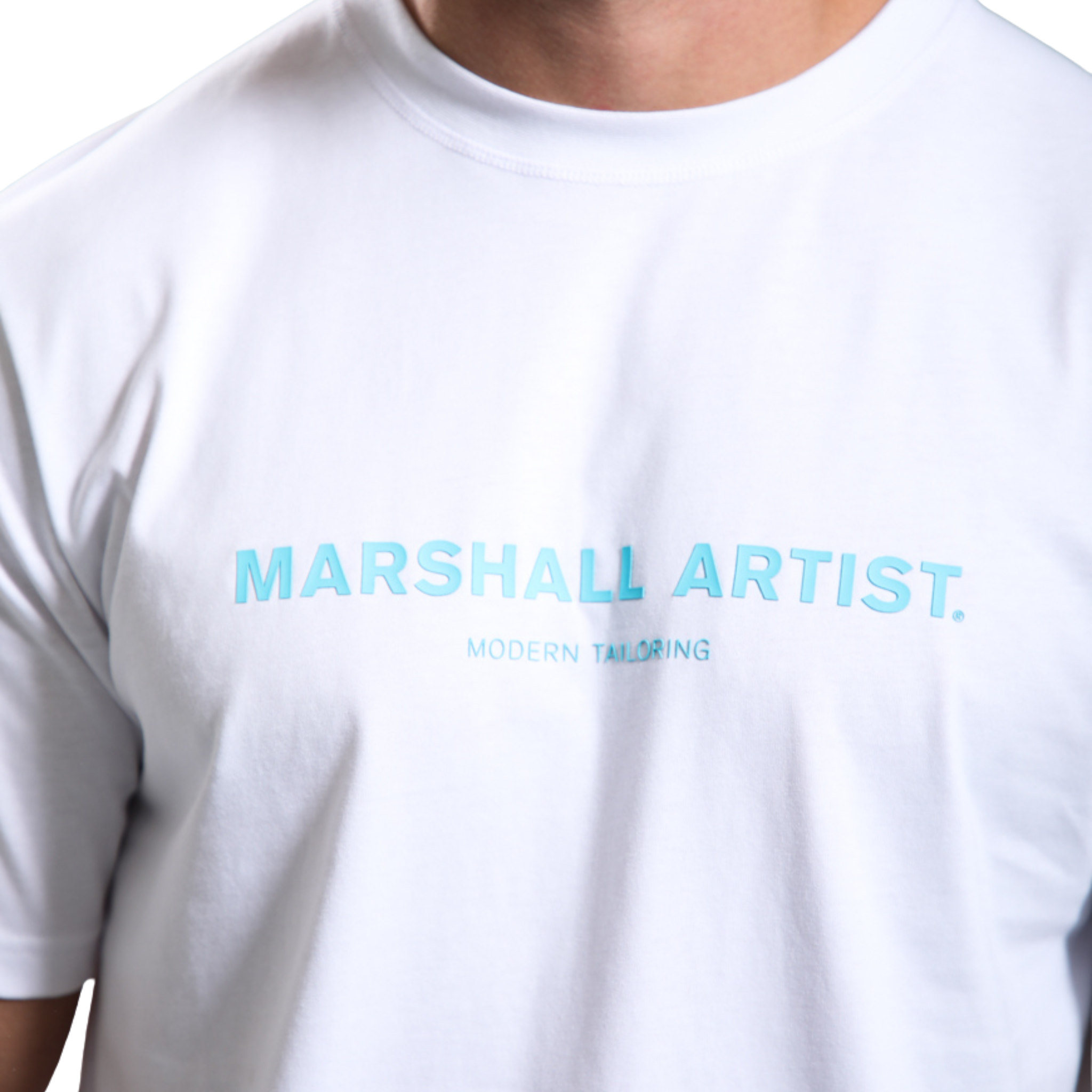 Mens Marshall Artist White Thermo S/s T Shirt