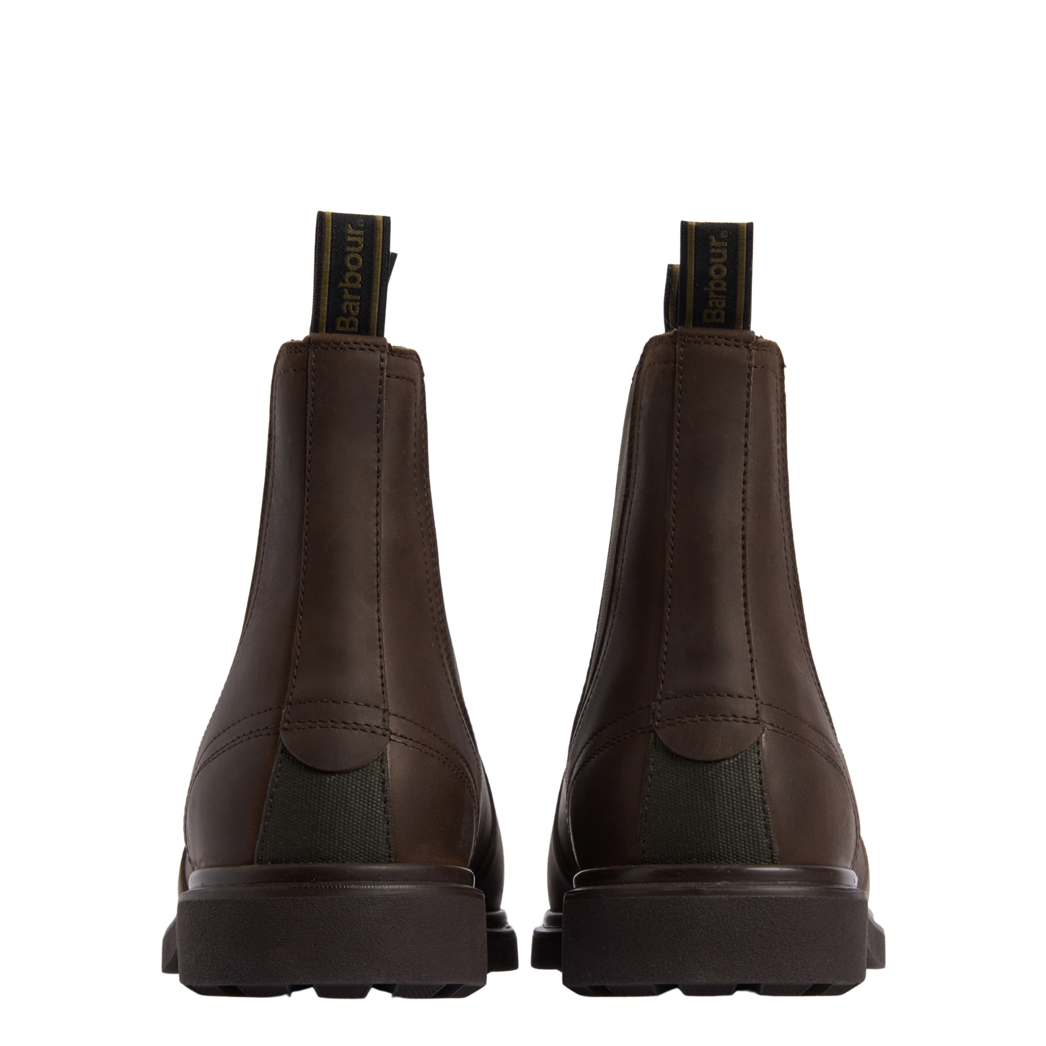 Mens Barbour Dark Brown Hale Chelsea Boots