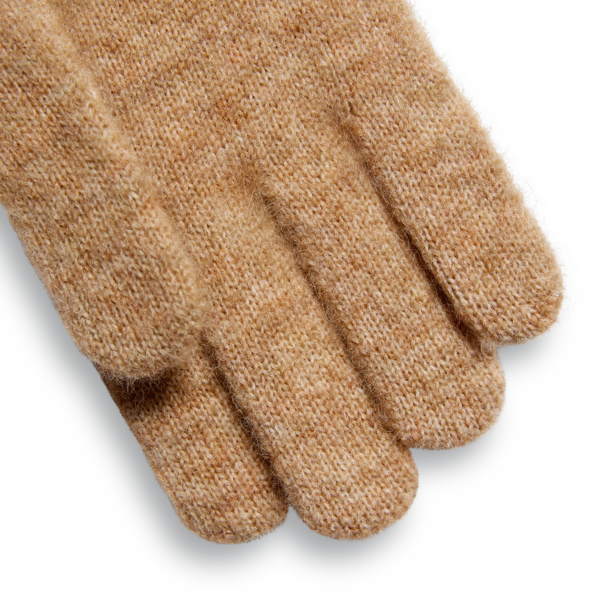 Womens Holland Cooper Camel Chelsea Knitted Gloves