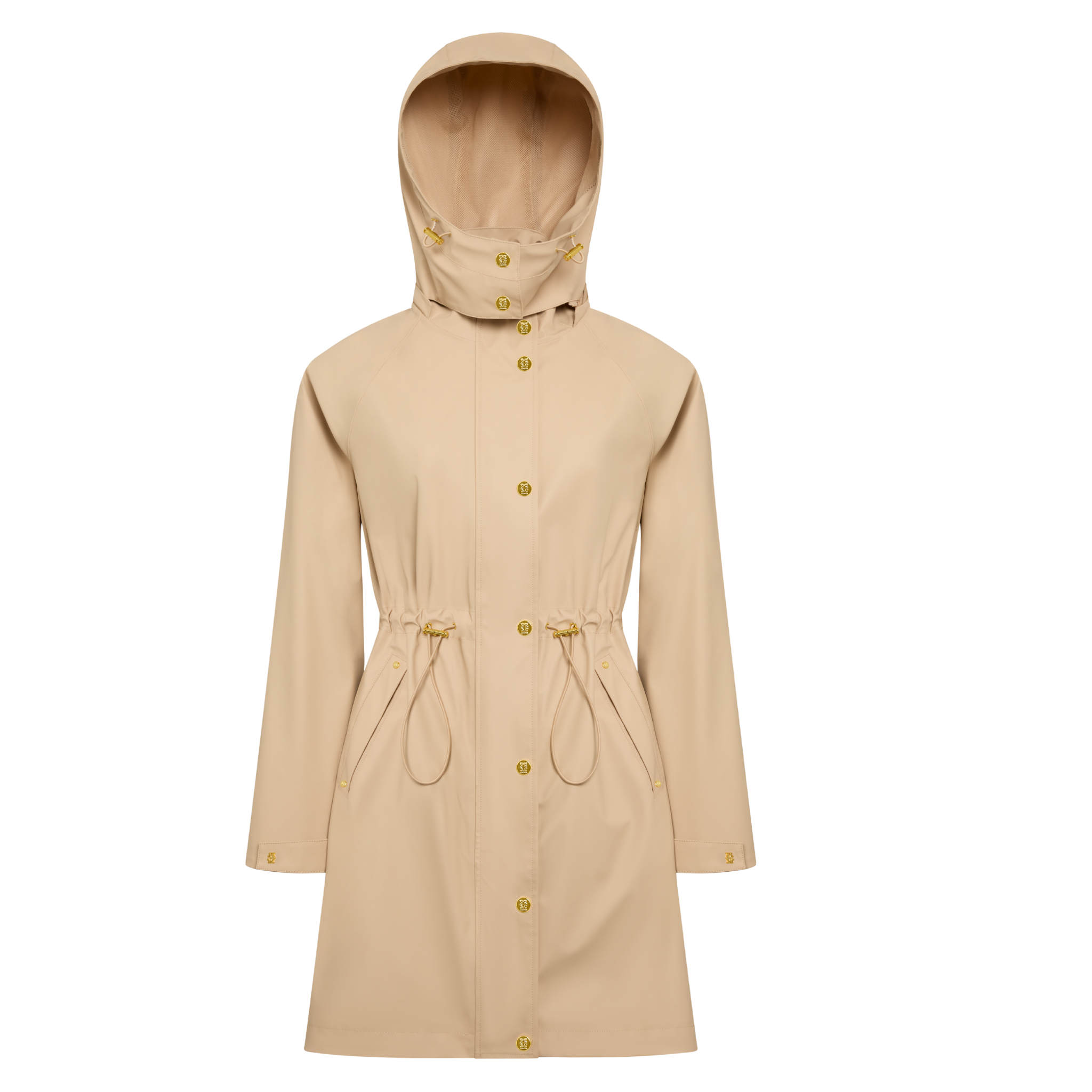 Womens Holland Cooper Sand Chartwell Rain Parka