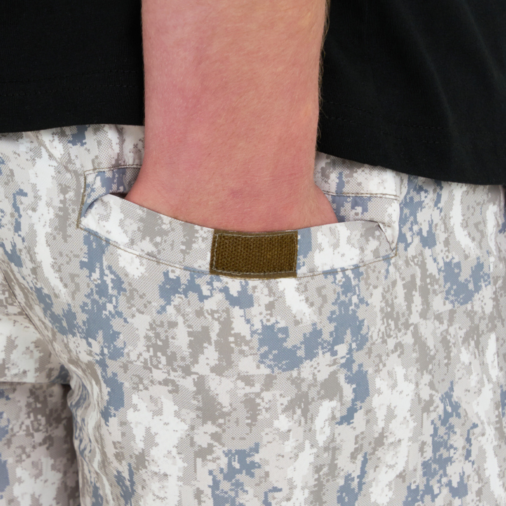 Mens Marshall Artist Camo Erosion Swim Shorts