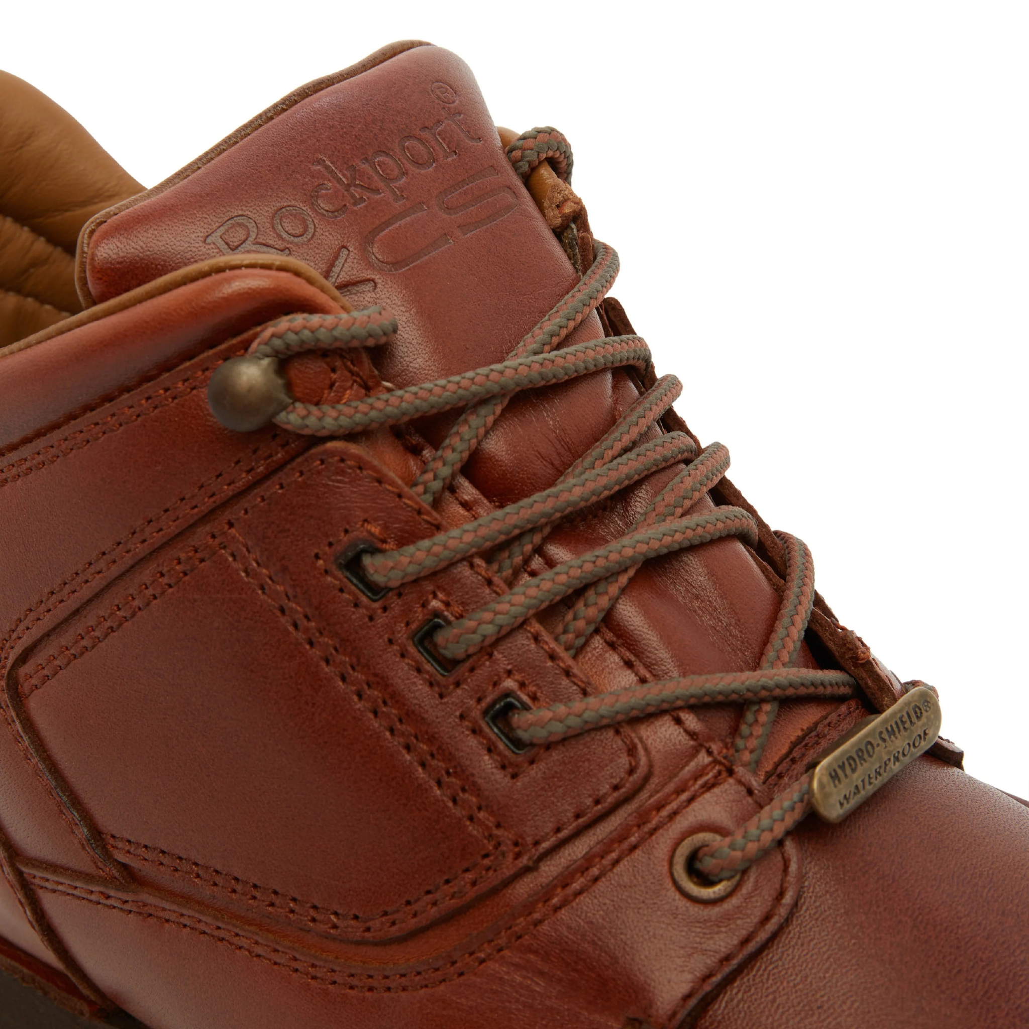 Mens Rockport Mahogany Umbwe Hiker Boots