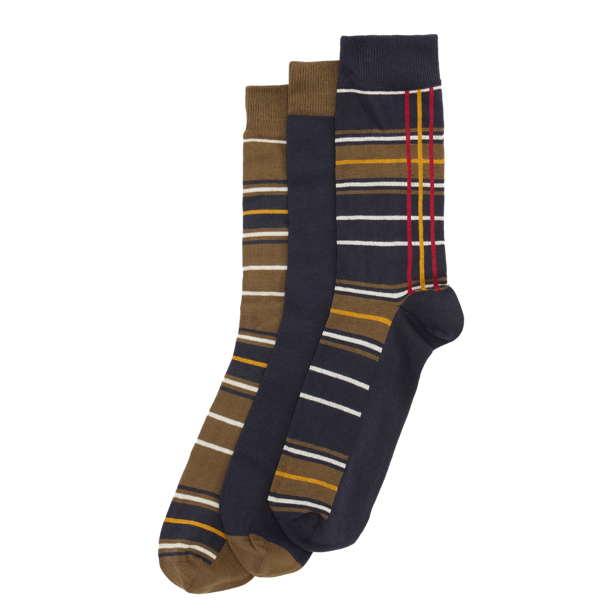 Mens Barbour Classic Tartan Socks Gift Box Set