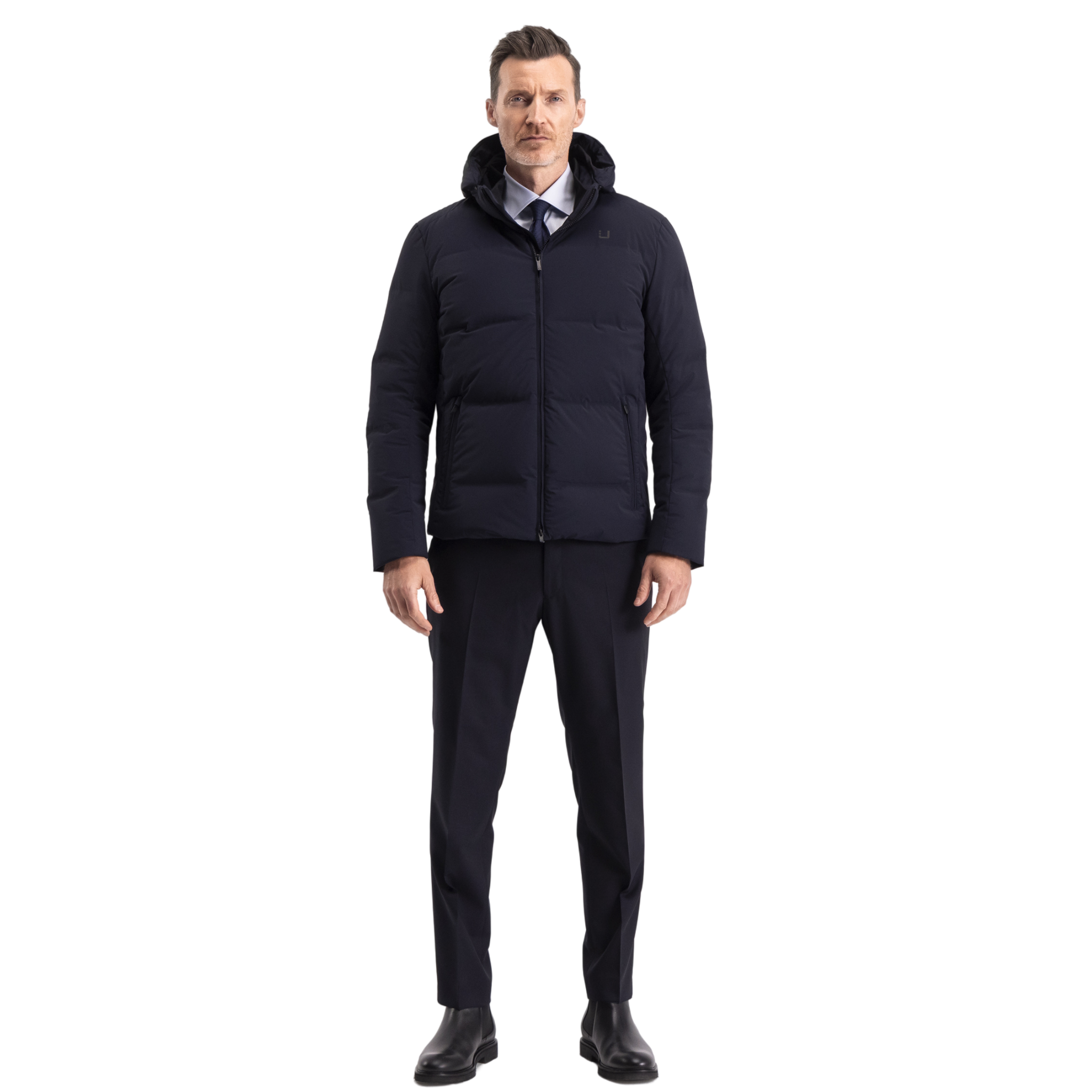 Mens UBR Navy Bolt XP Down Jacket