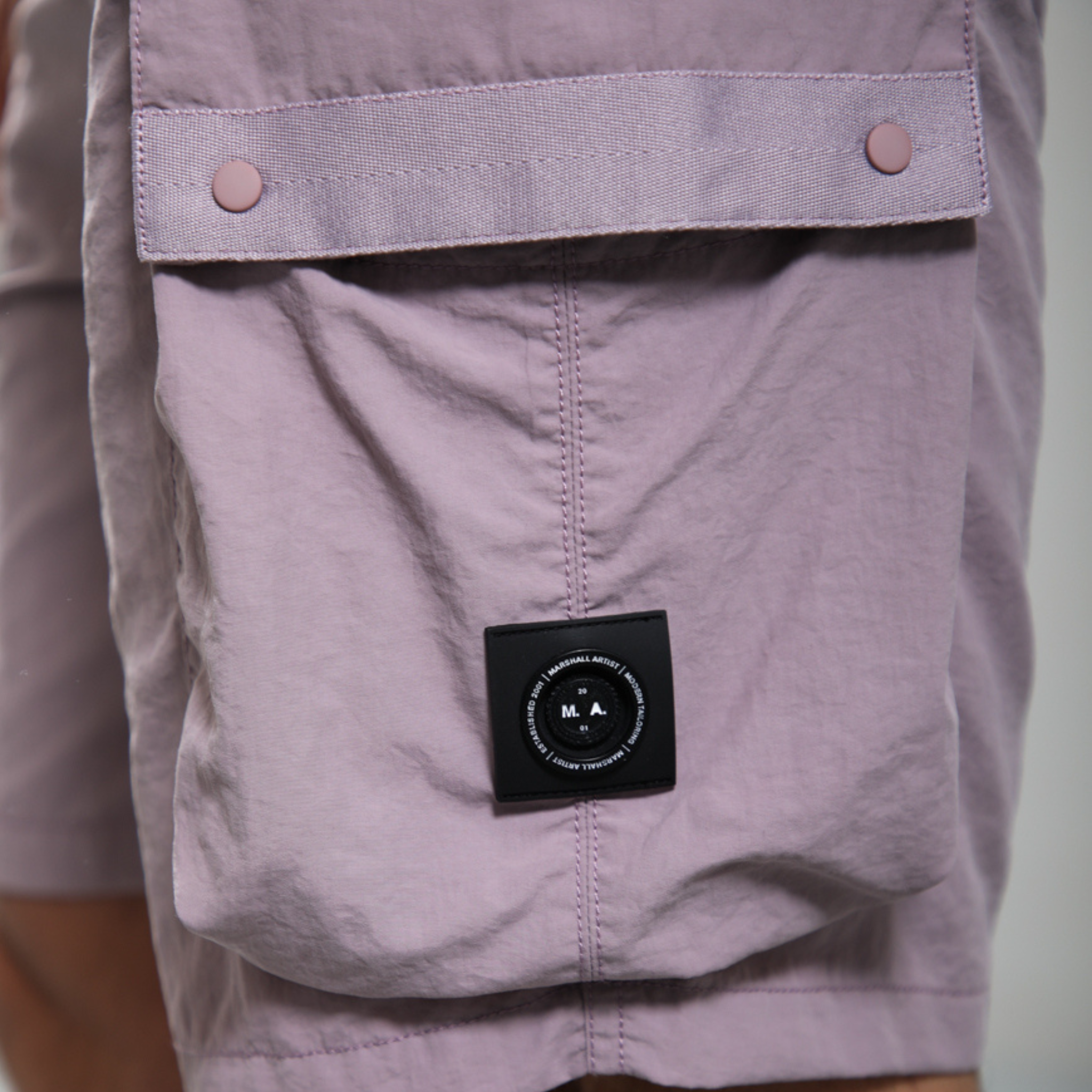 Mens Marshall Artist Rose Woodvale Cargo Shorts