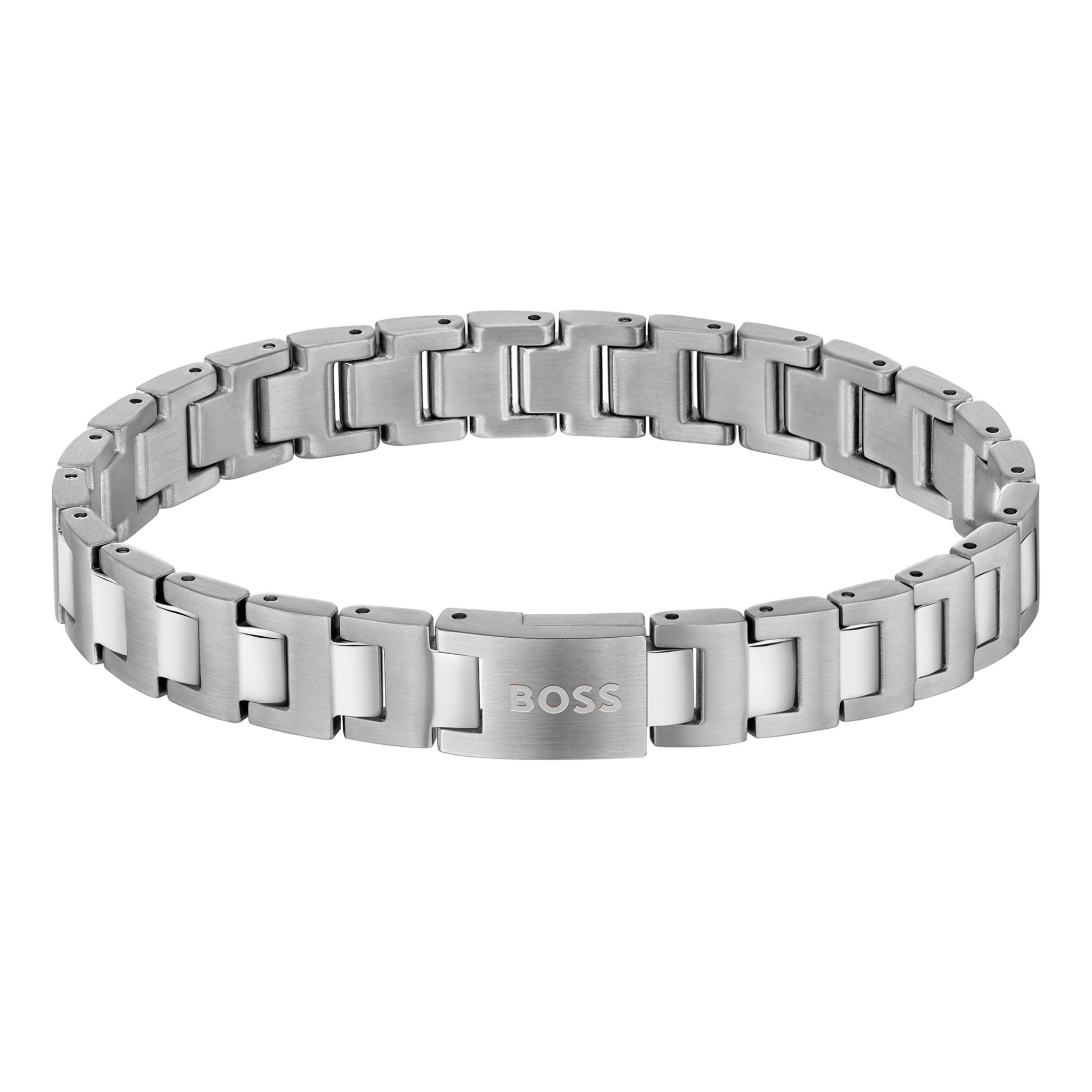 Mens BOSS Stainless Steel Candor Bracelet