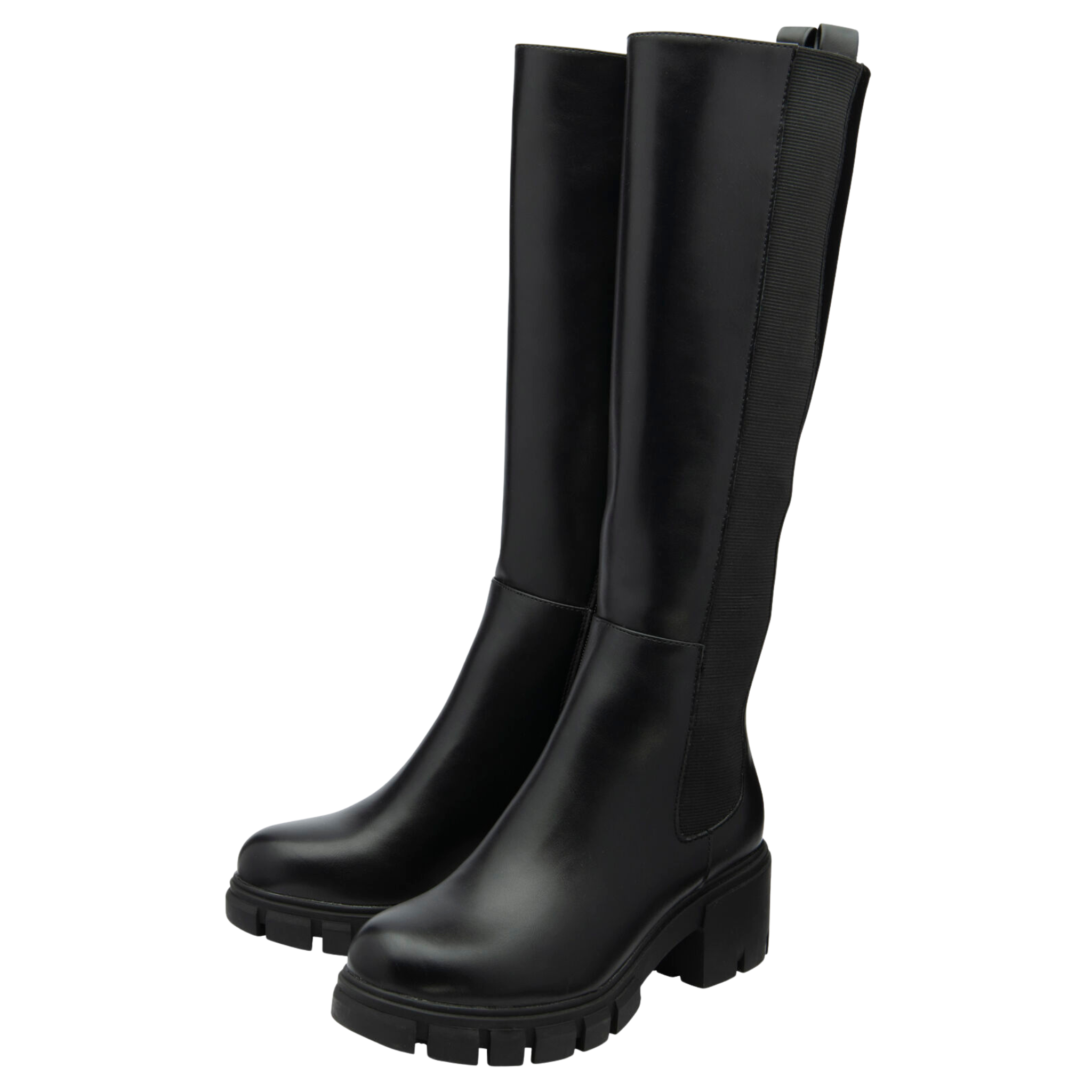 Womens Ravel Black Creag Knee High Boots