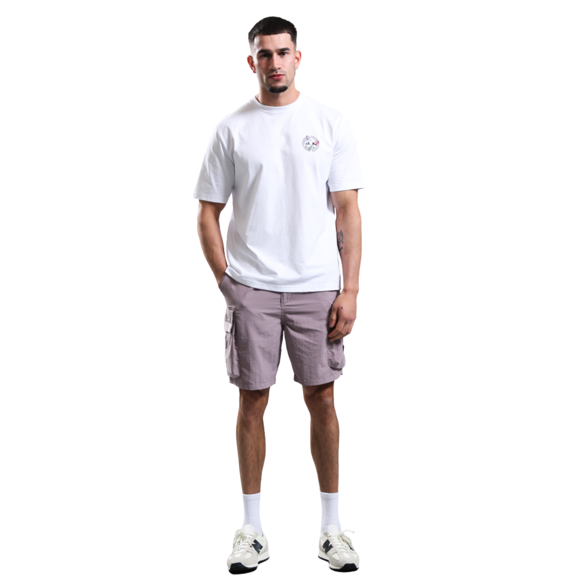 Mens Marshall Artist Rose Woodvale Cargo Shorts