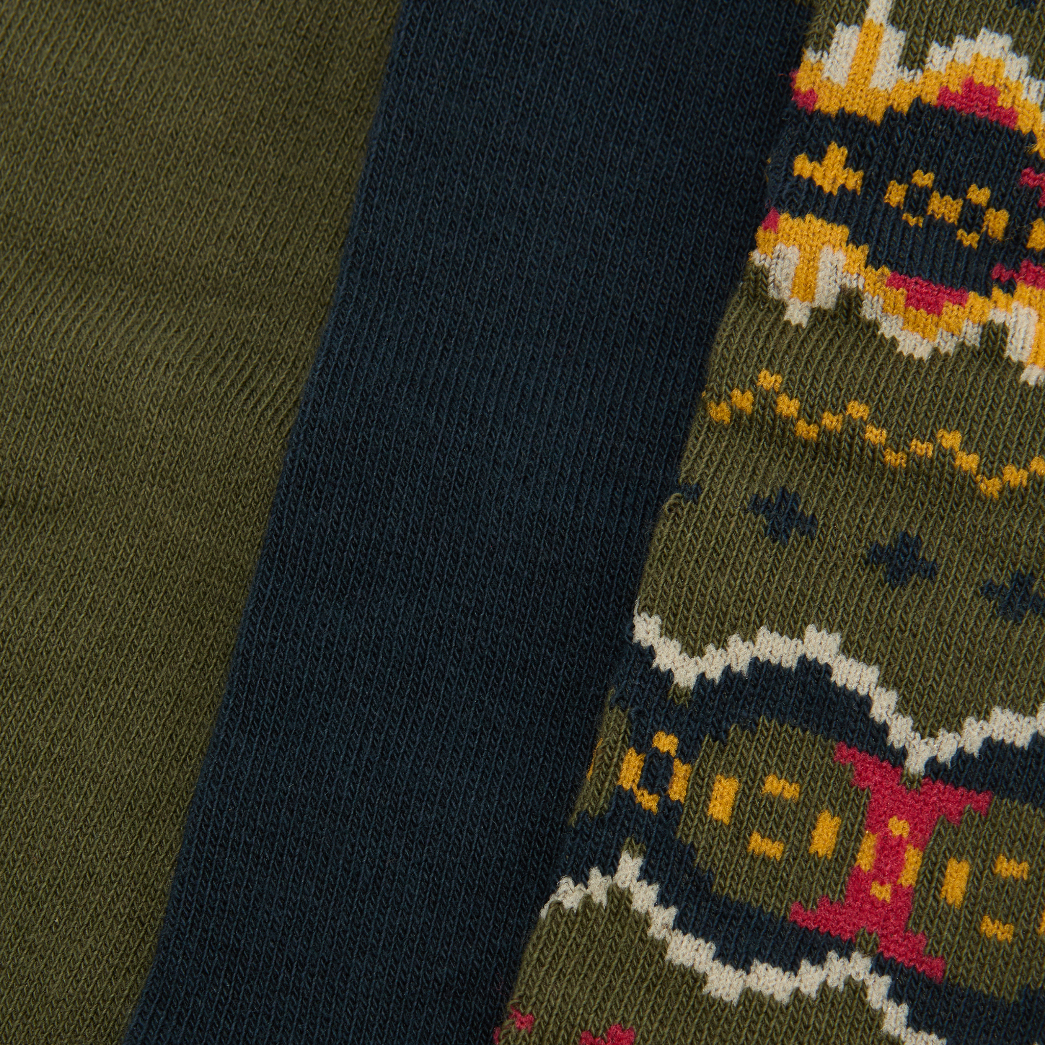 Mens Barbour Classic Tartan Case Fair Isle Socks Gift Box Set