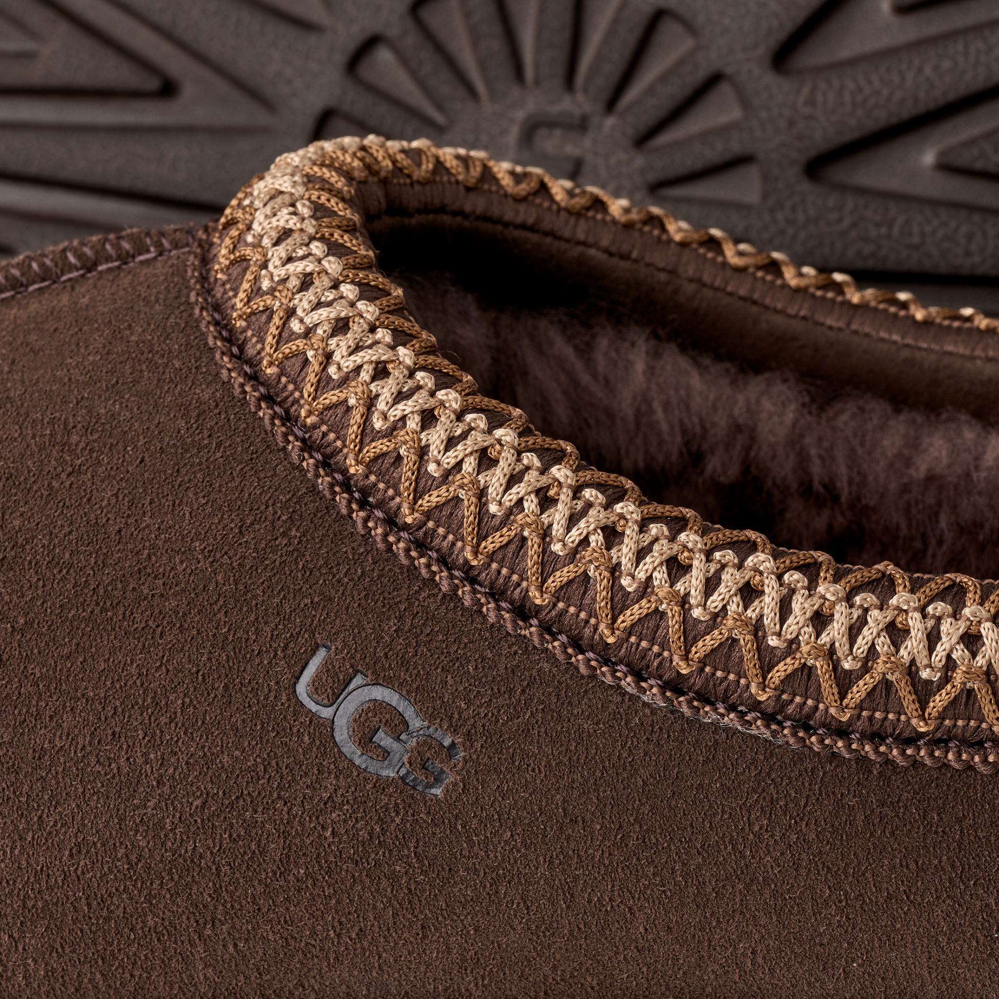 Womens UGG Dusted Cocoa Tasman II Slippers