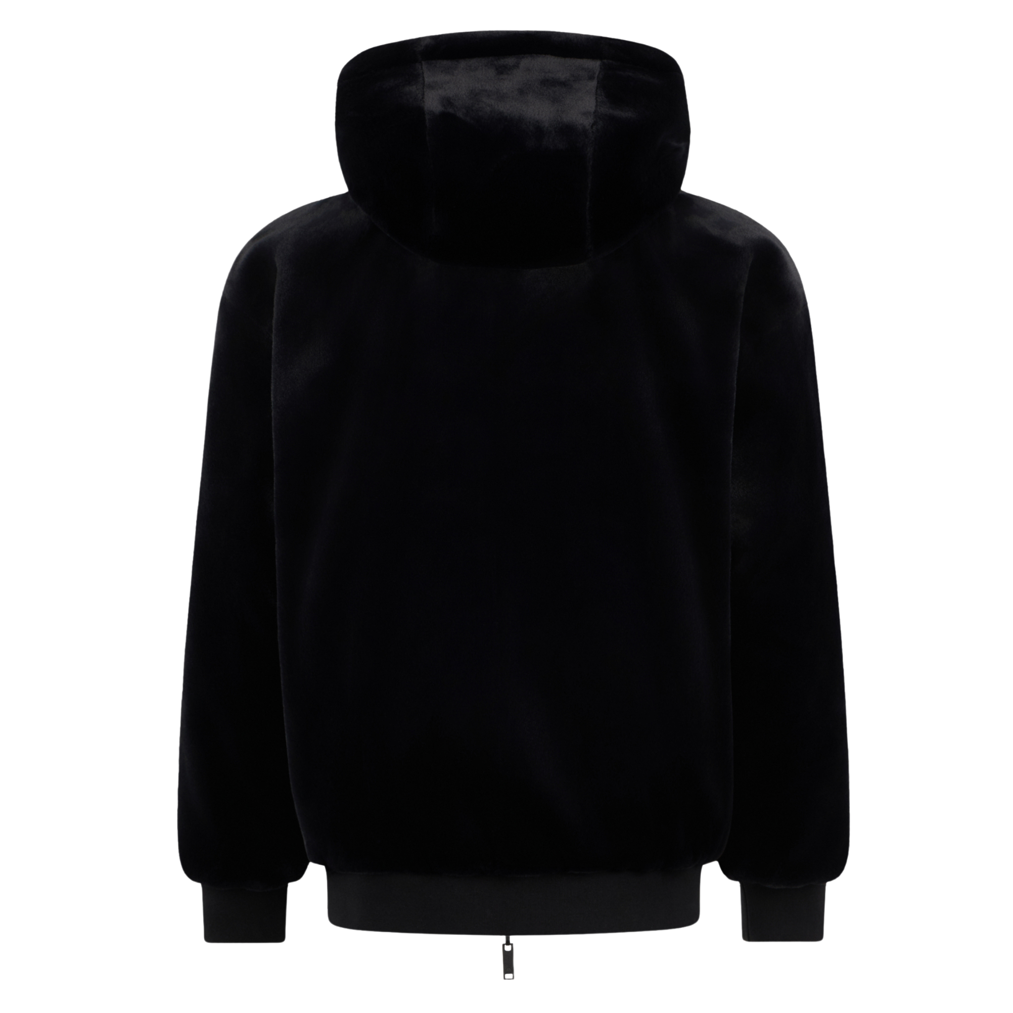 Mens Moose Knuckles Black Roland Reverse Bunny Jacket