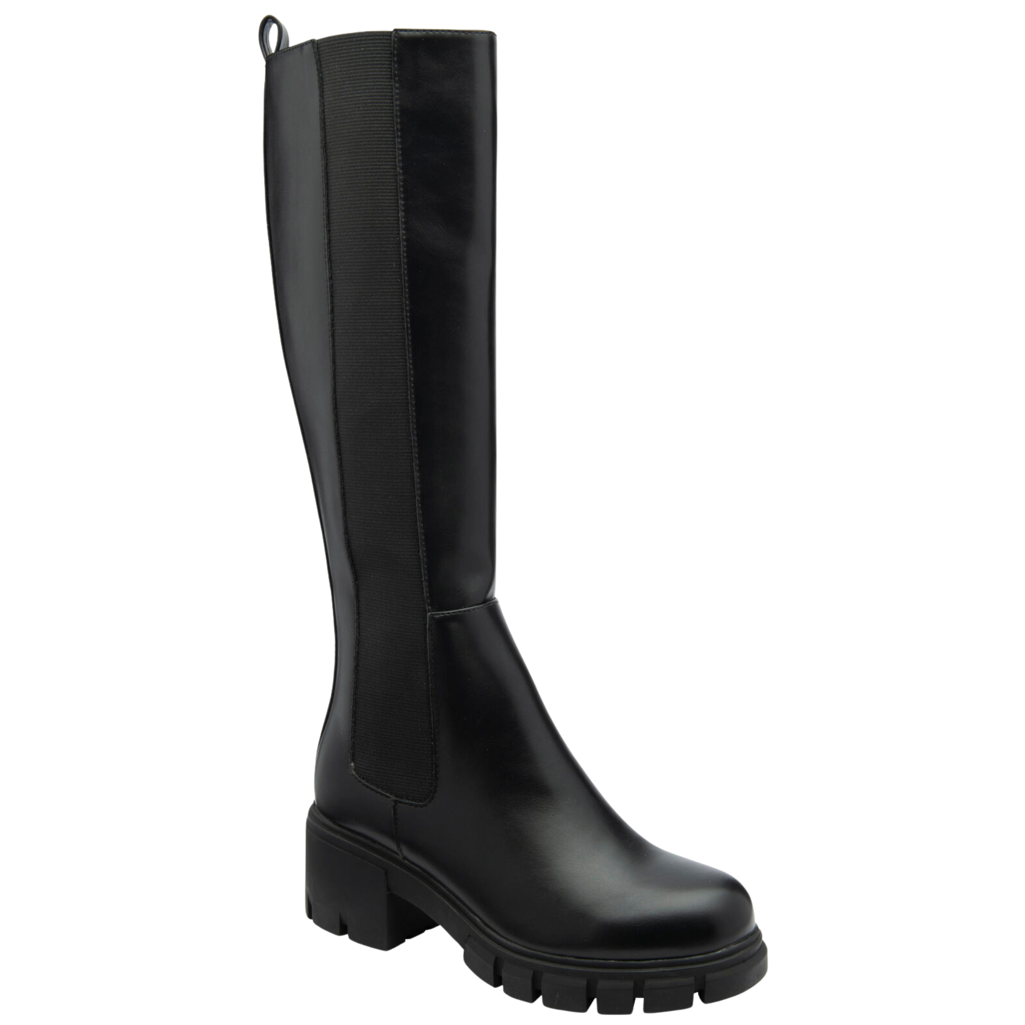 Womens Ravel Black Creag Knee High Boots