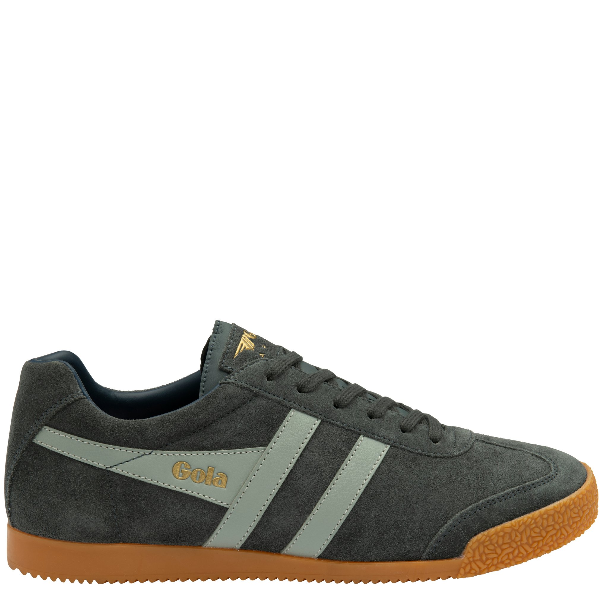 Mens Gola Storm/Light Grey/Navy Harrier Trainers