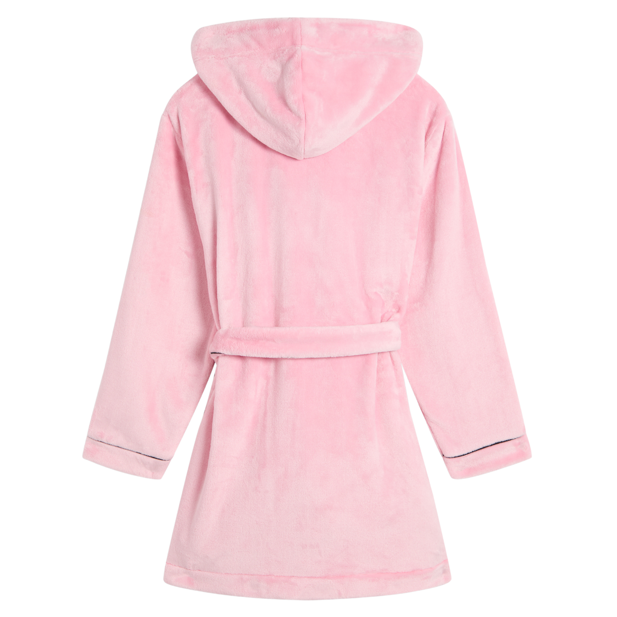 Womens Juicy Couture Pink Lottie Crest Plush Robe