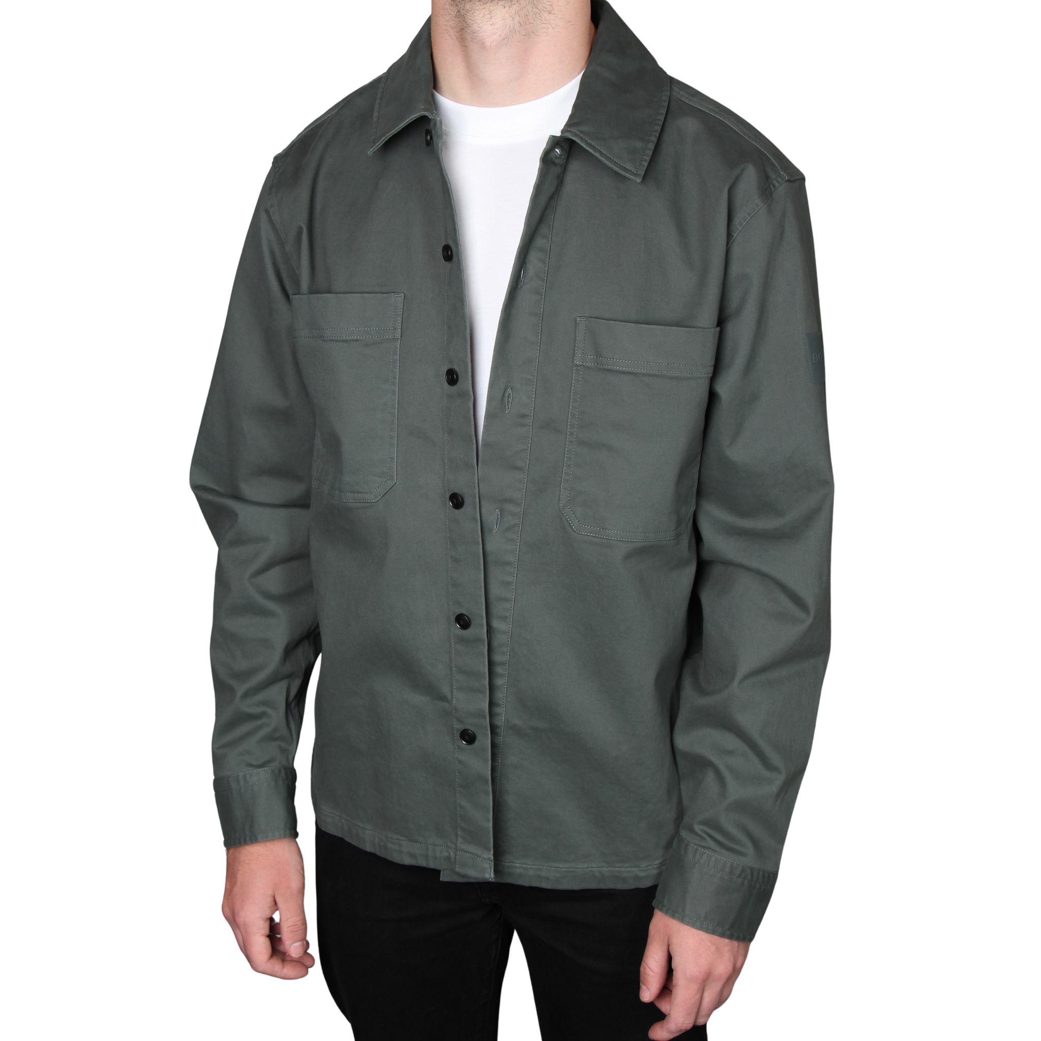 Mens BOSS Green Locky_4_M Overshirt