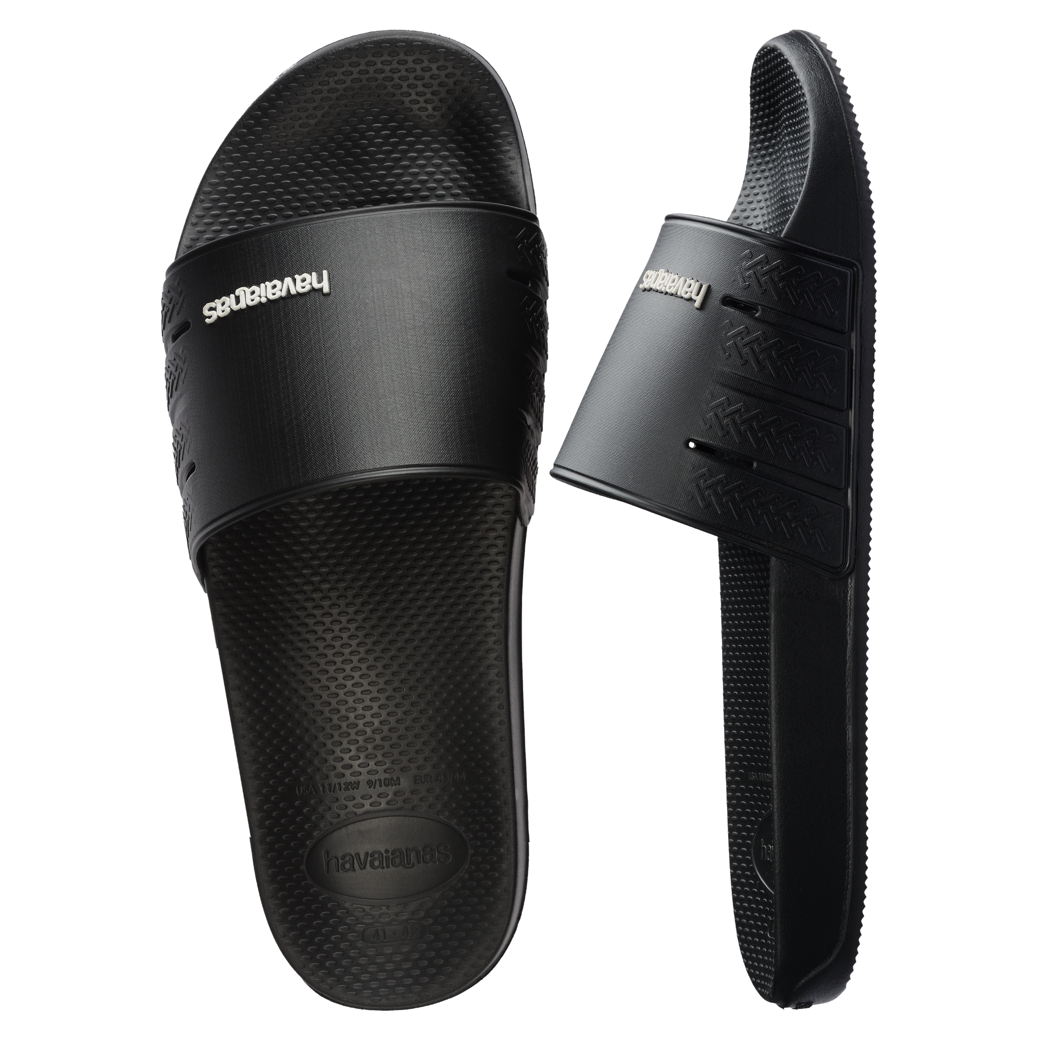 Mens Havaianas Black Slide Zero Slides