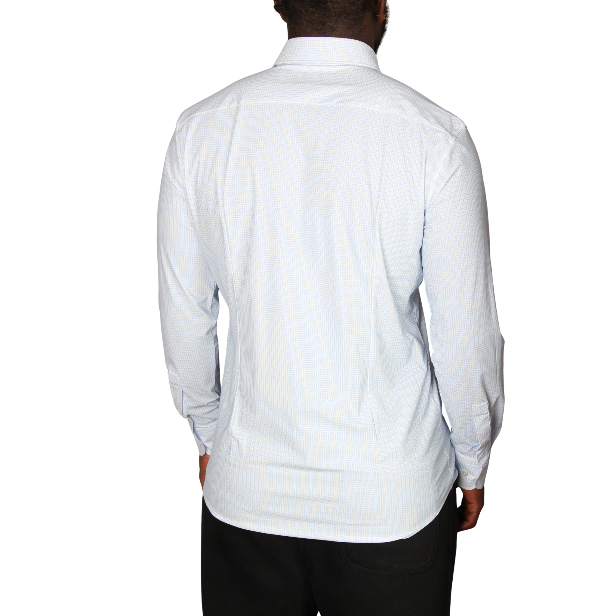 Mens BOSS Light Blue P-Hank-K-261 L/s Shirt