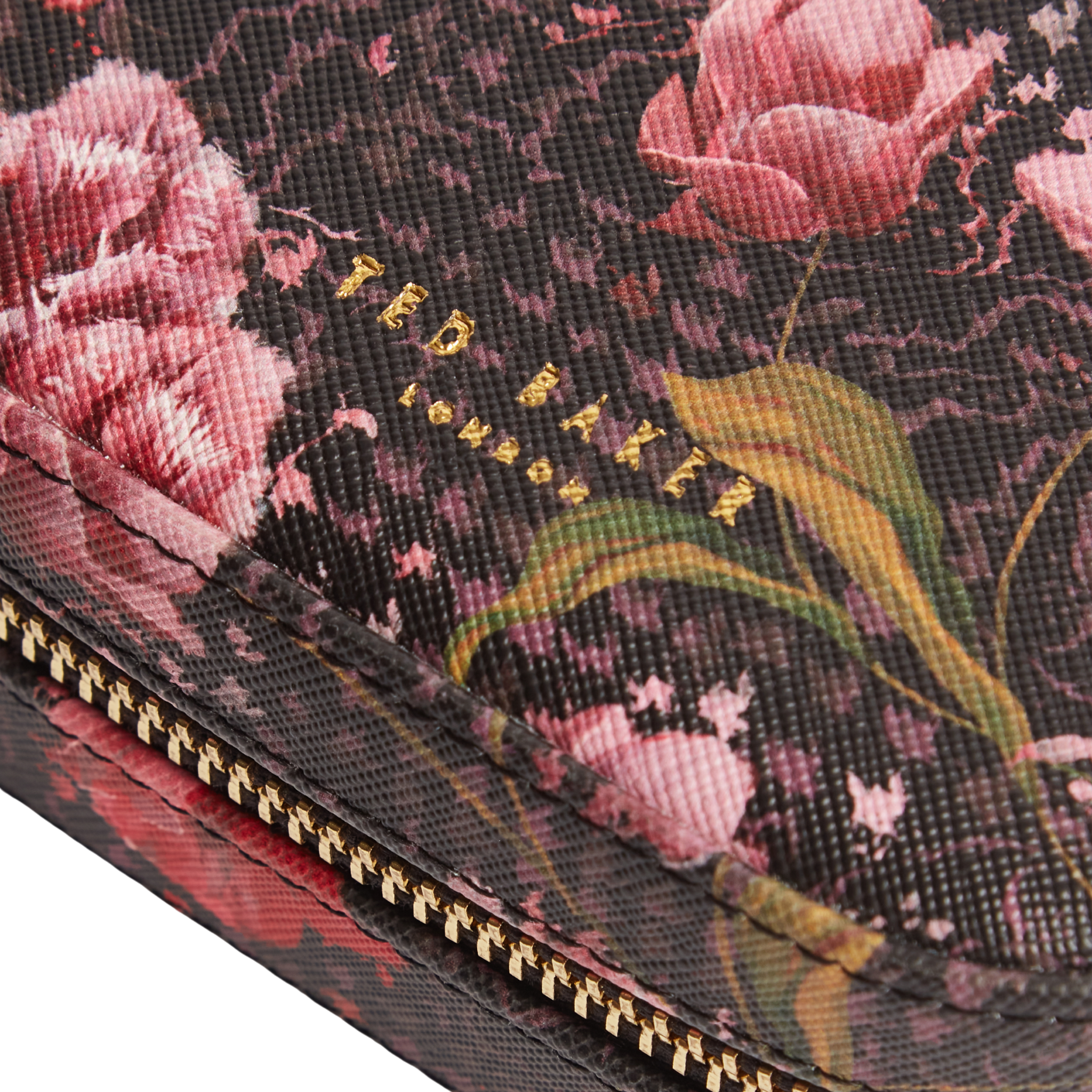 Womens Ted Baker Black Tulisa Printed Small Jewellery Case