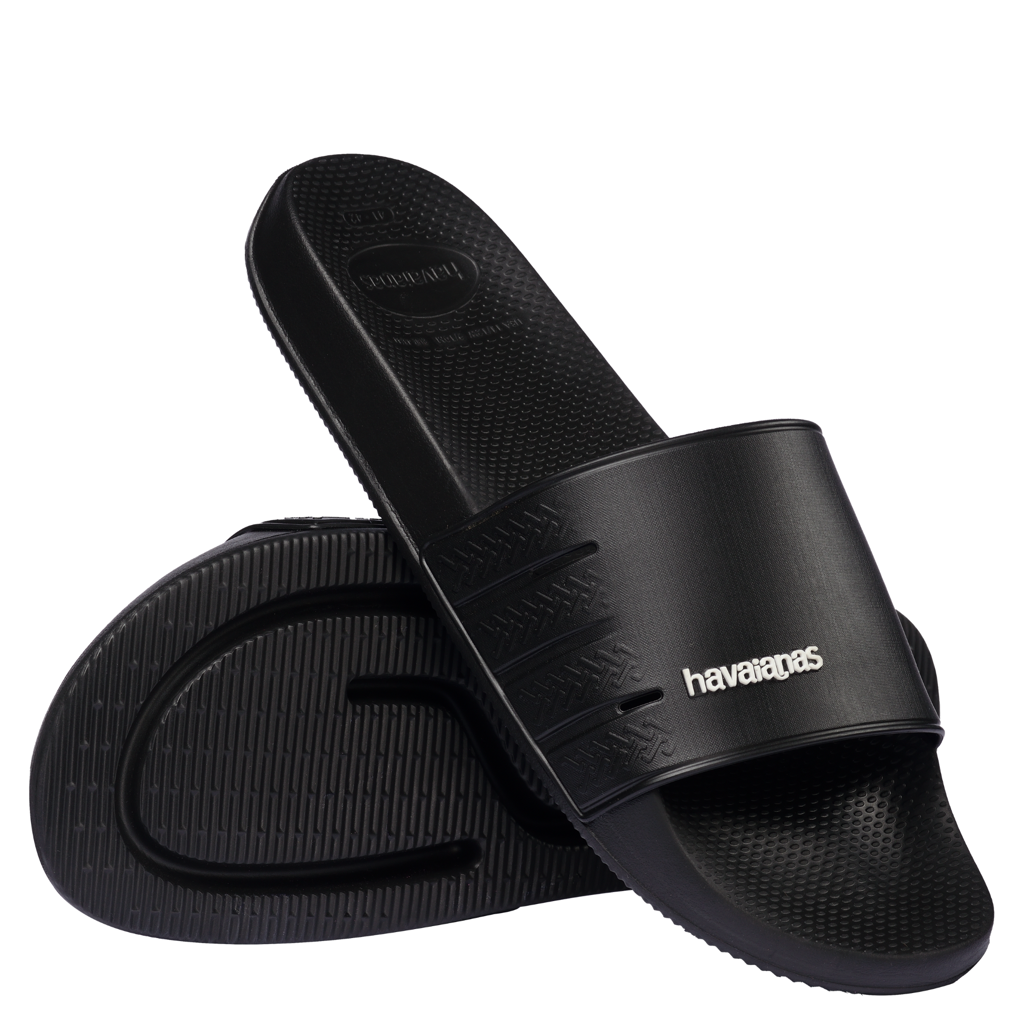 Mens Havaianas Black Slide Zero Slides