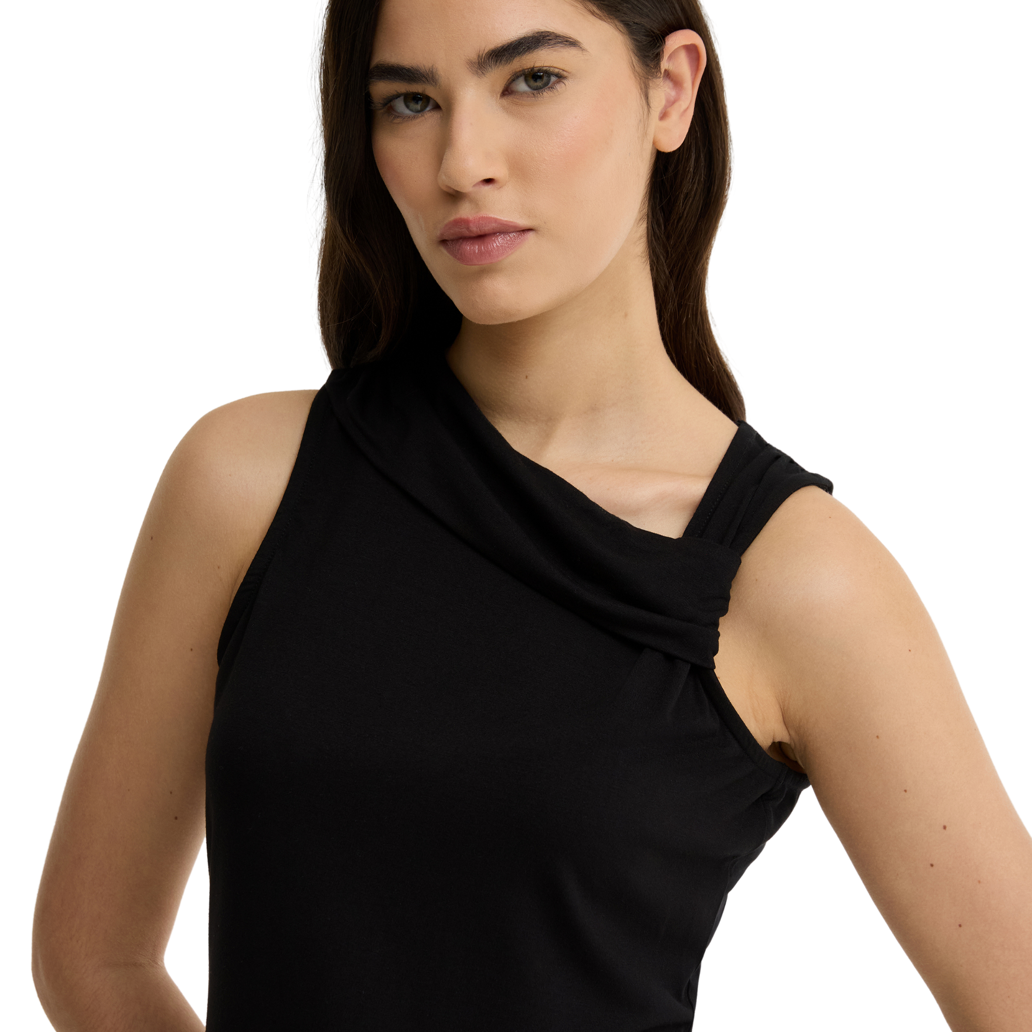 Womens Barbour International Black Cinzia Top