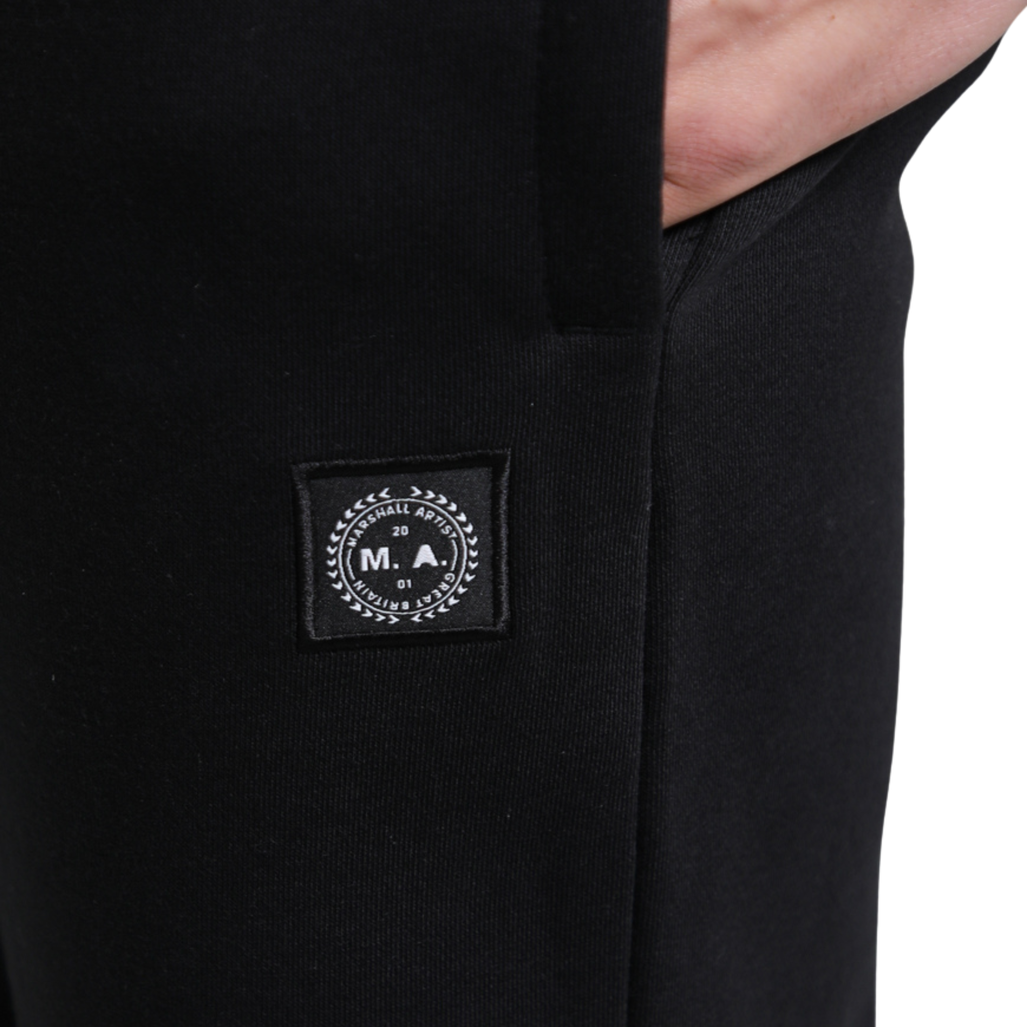 Mens Marshall Artist Black Marchio Joggers