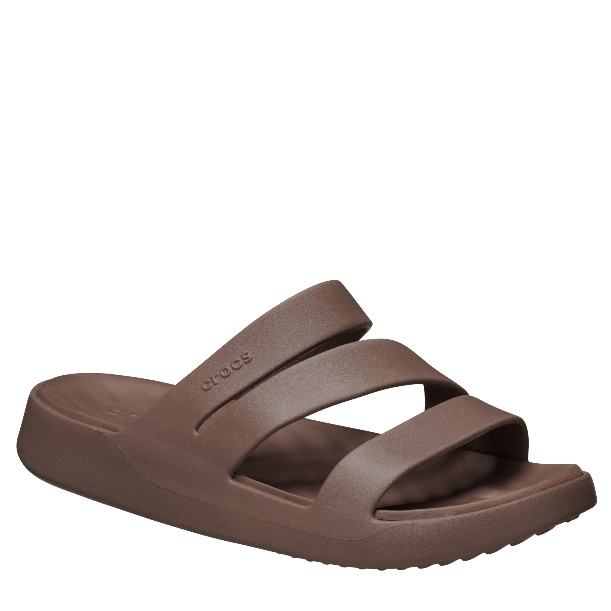 Womens Crocs Truffle Getaway Strappy Sandals