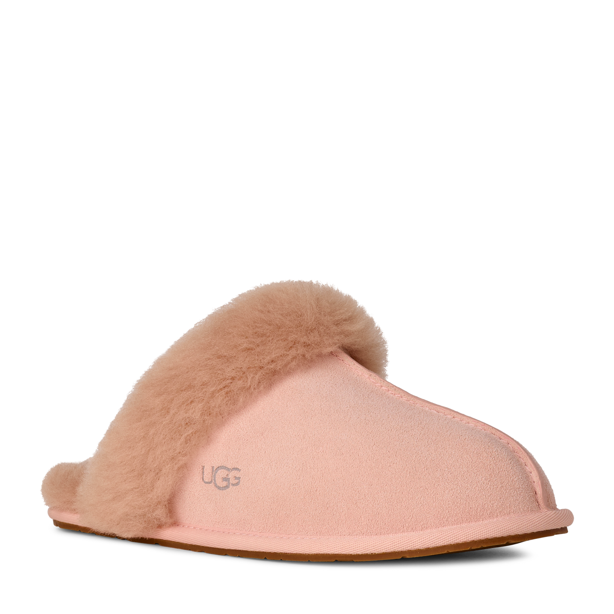 Womens UGG Beige Blush Scuffette II Slippers