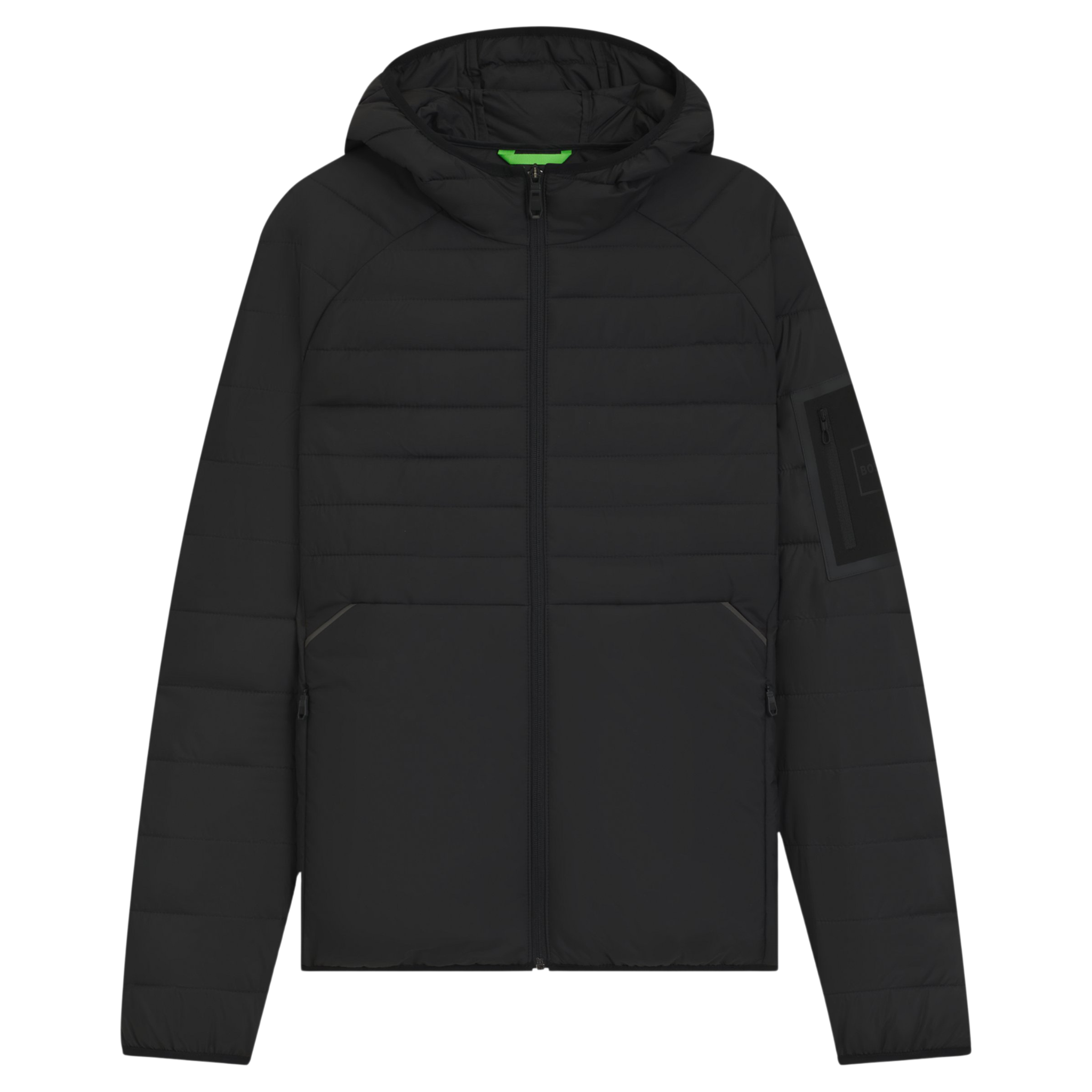 Mens BOSS Black OW_Urbanex JT Hooded Padded Jacket