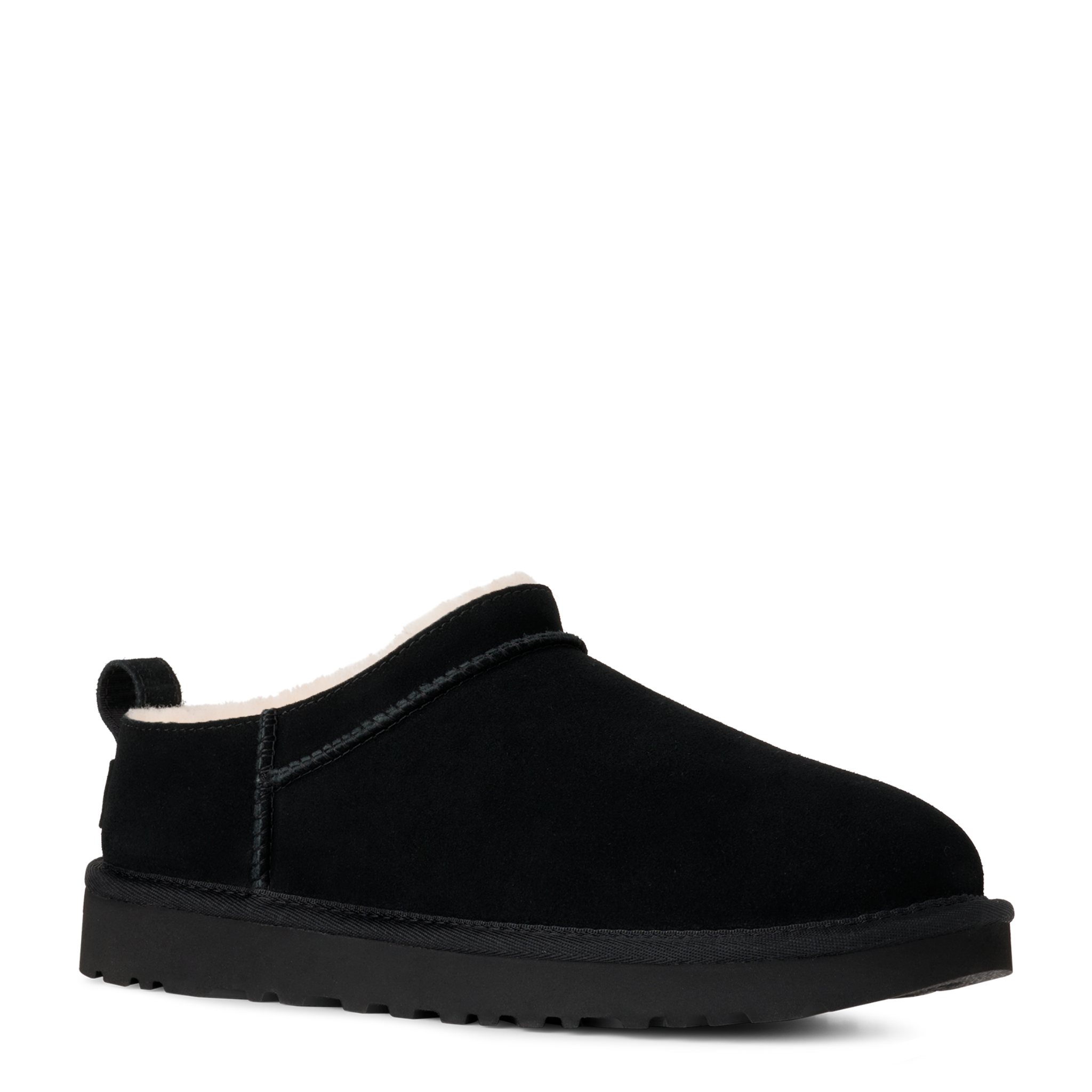 Womens UGG Black Classic Micro