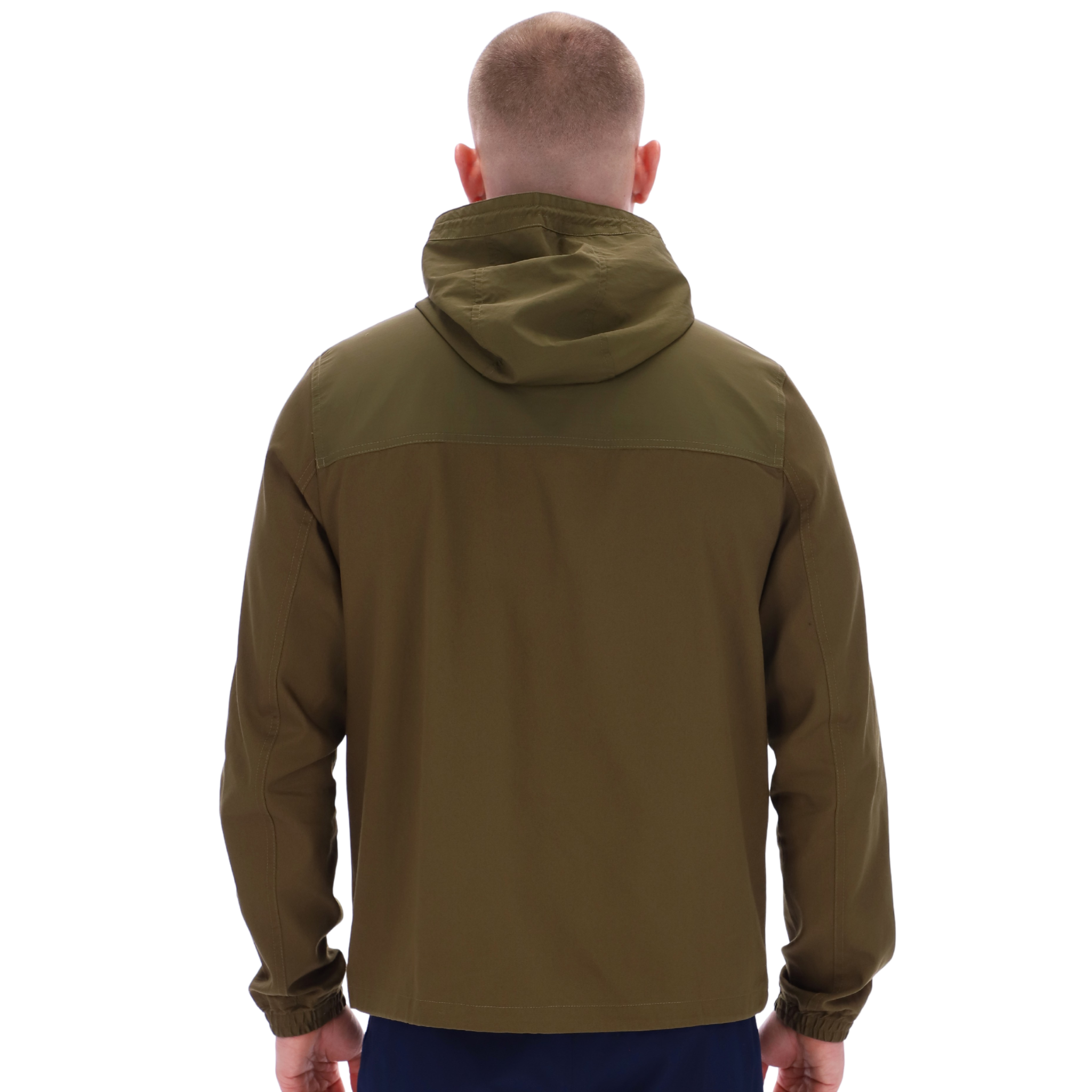 Mens Sergio Tacchini Dark Olive Calisti Hooded Jacket